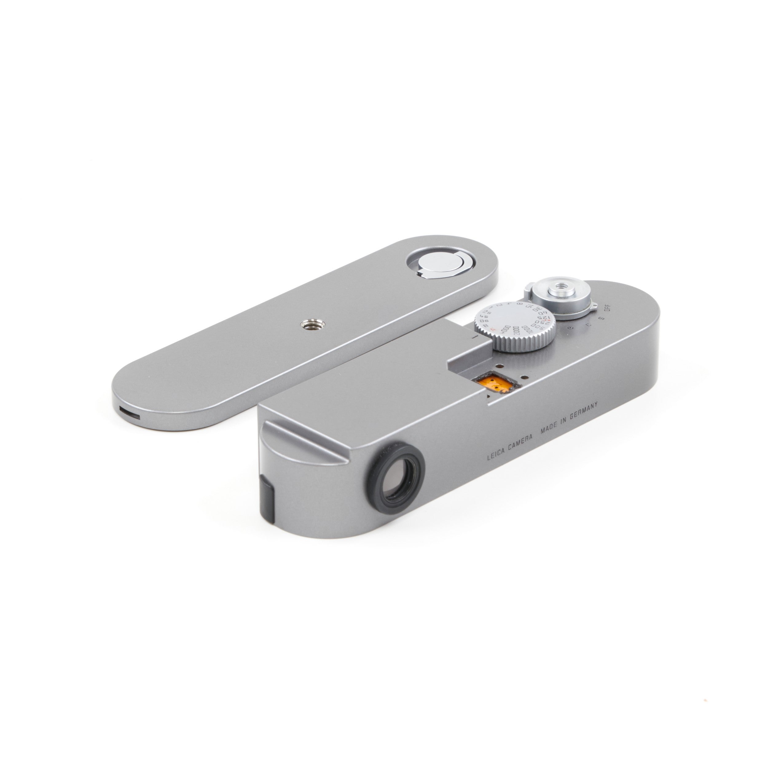 Leica M9 Steel Grey Top + Base Plate