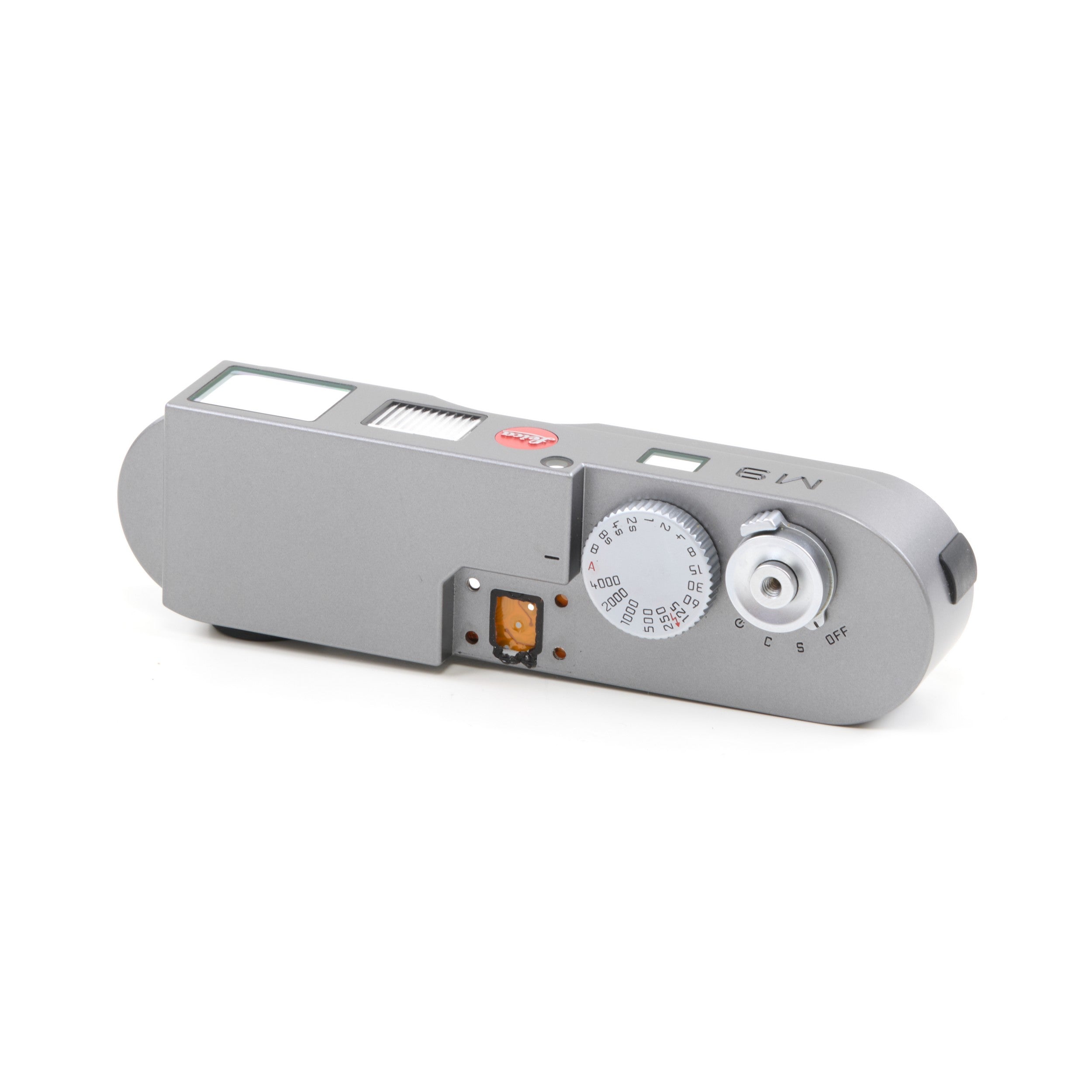 Leica M9 Steel Grey Top + Base Plate