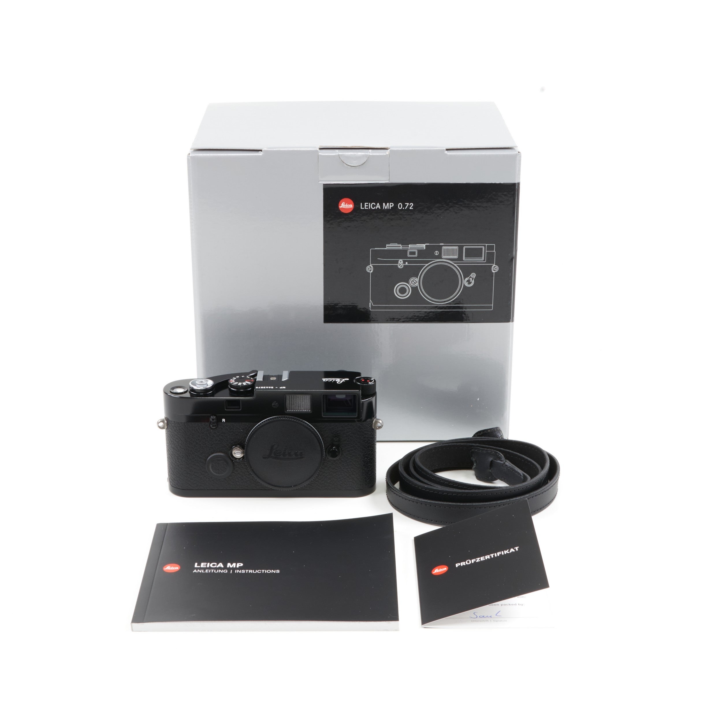 Leica MP 0.72 Black Paint + Box