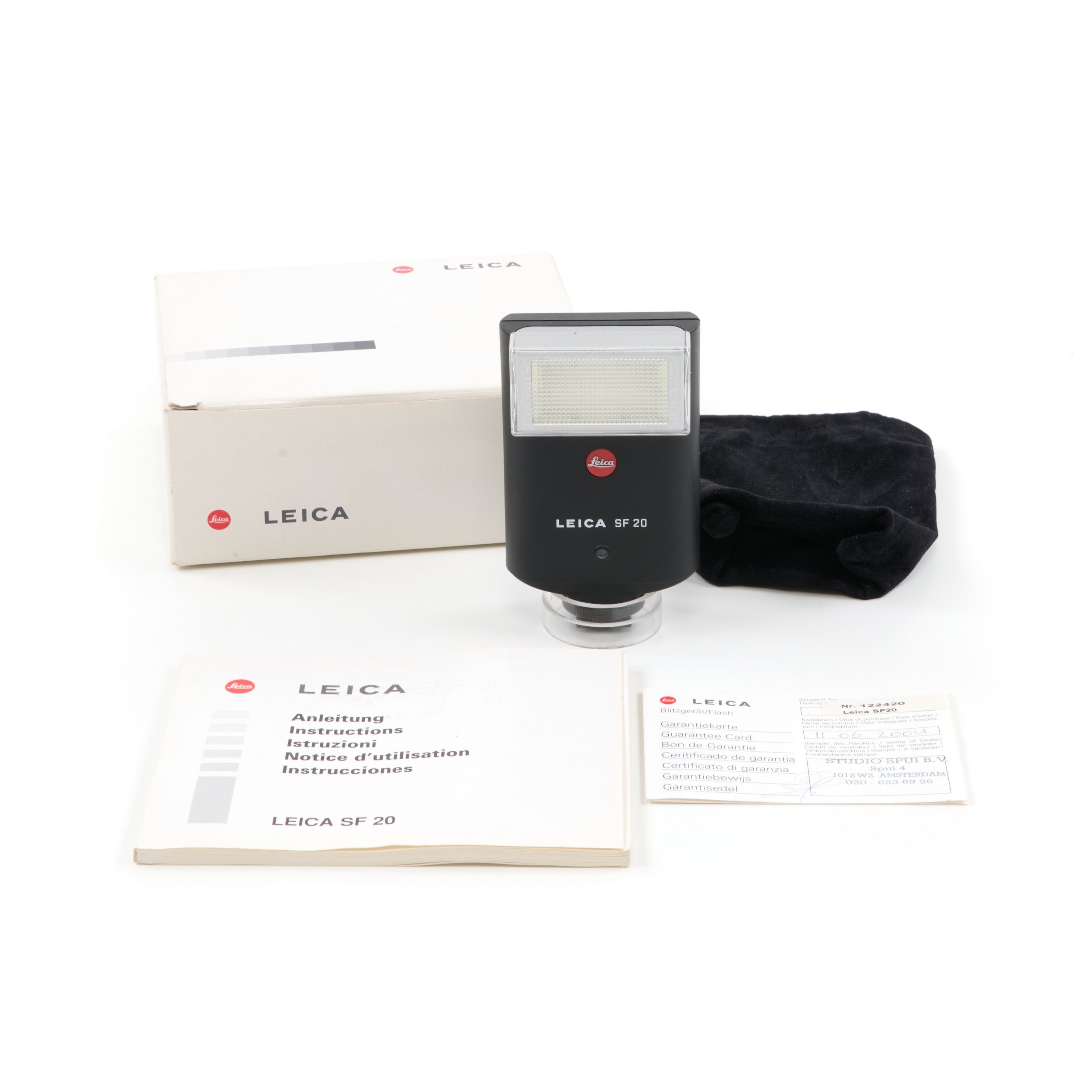 Leica SF 20 Flash + Box