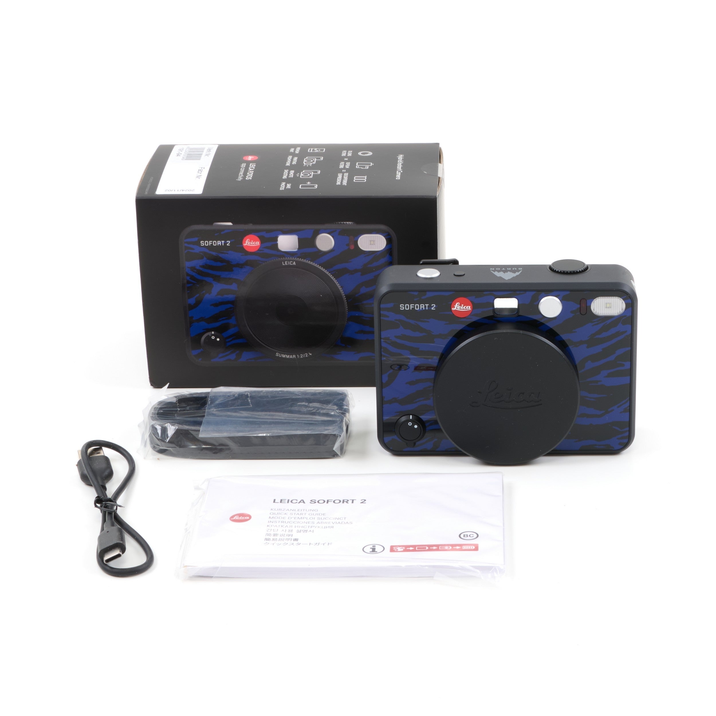 Leica Sofort 2 'Burton Edition' + Box