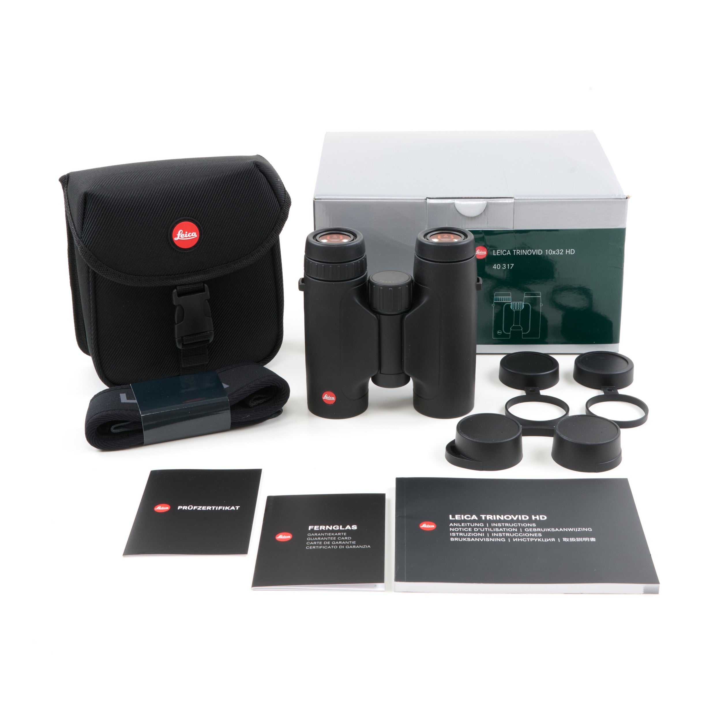 Leica Trinovid 10x32 HD Binoculars + Box