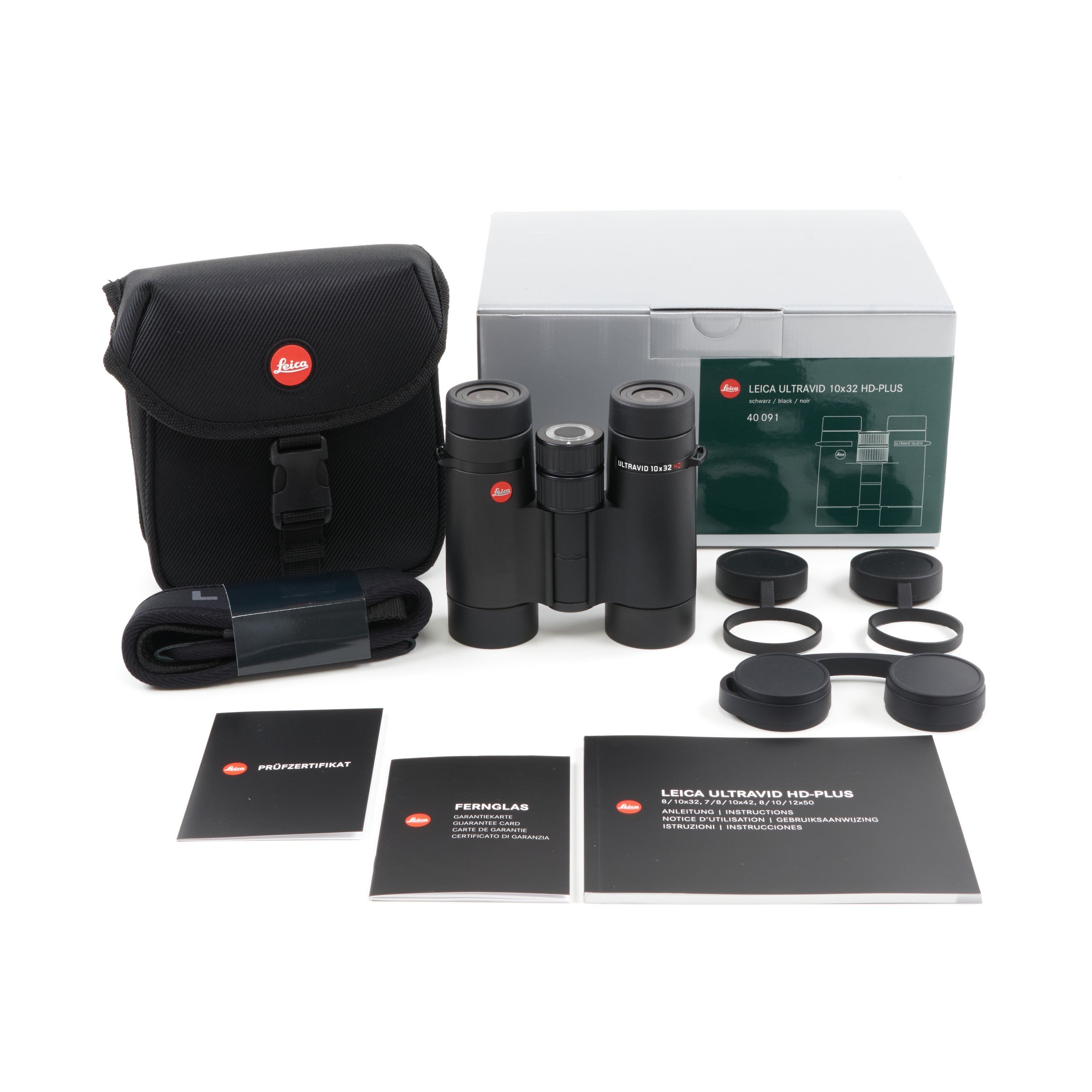 Leica Ultravid 10x32 HD-Plus Binoculars + Box