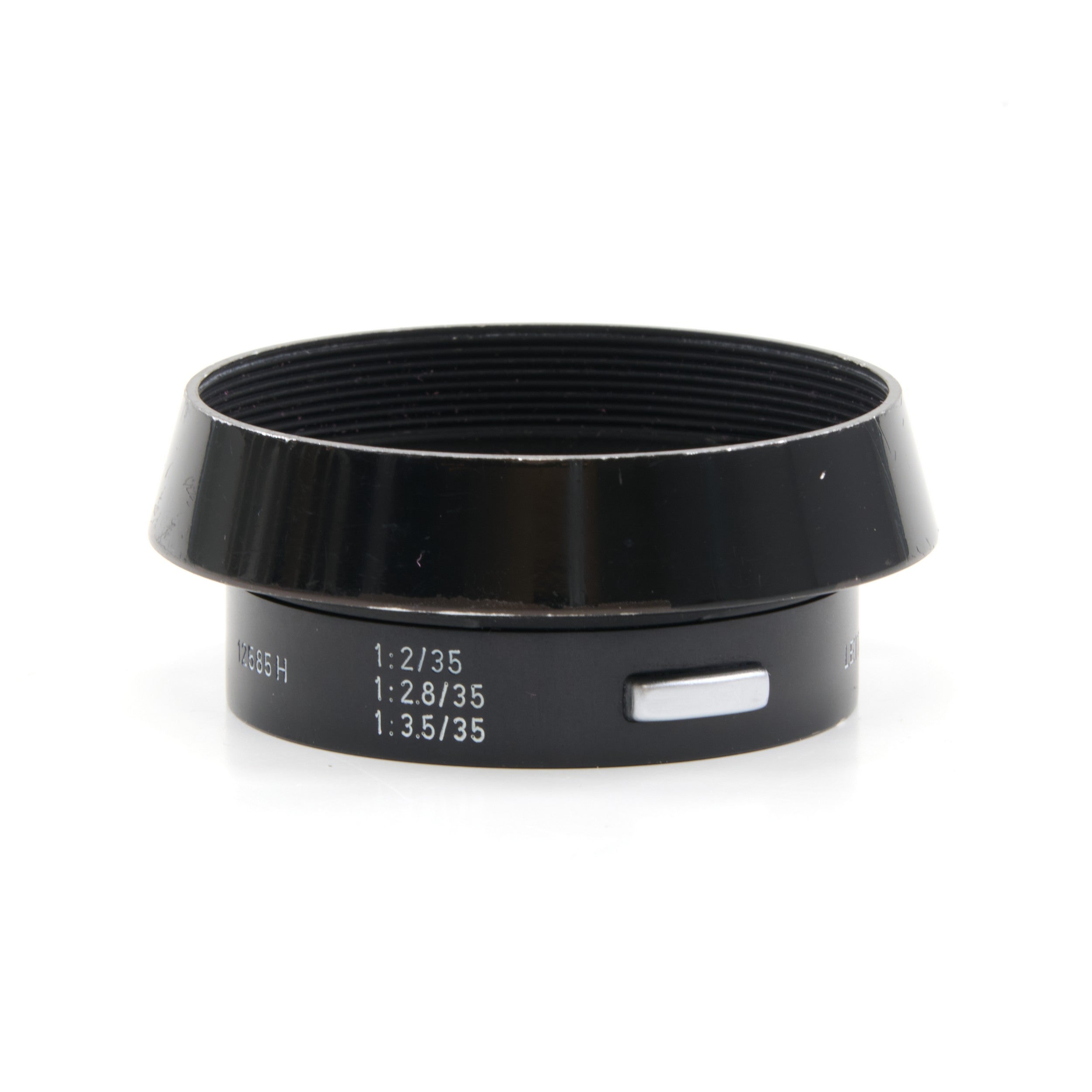 Leitz 12585 Black Paint Lens Hood + Box