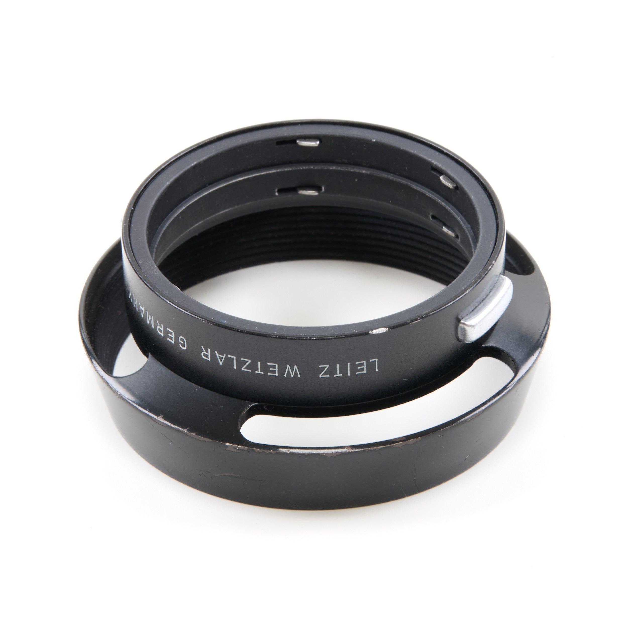 Leitz 12585 Black Paint Lens Hood + Box