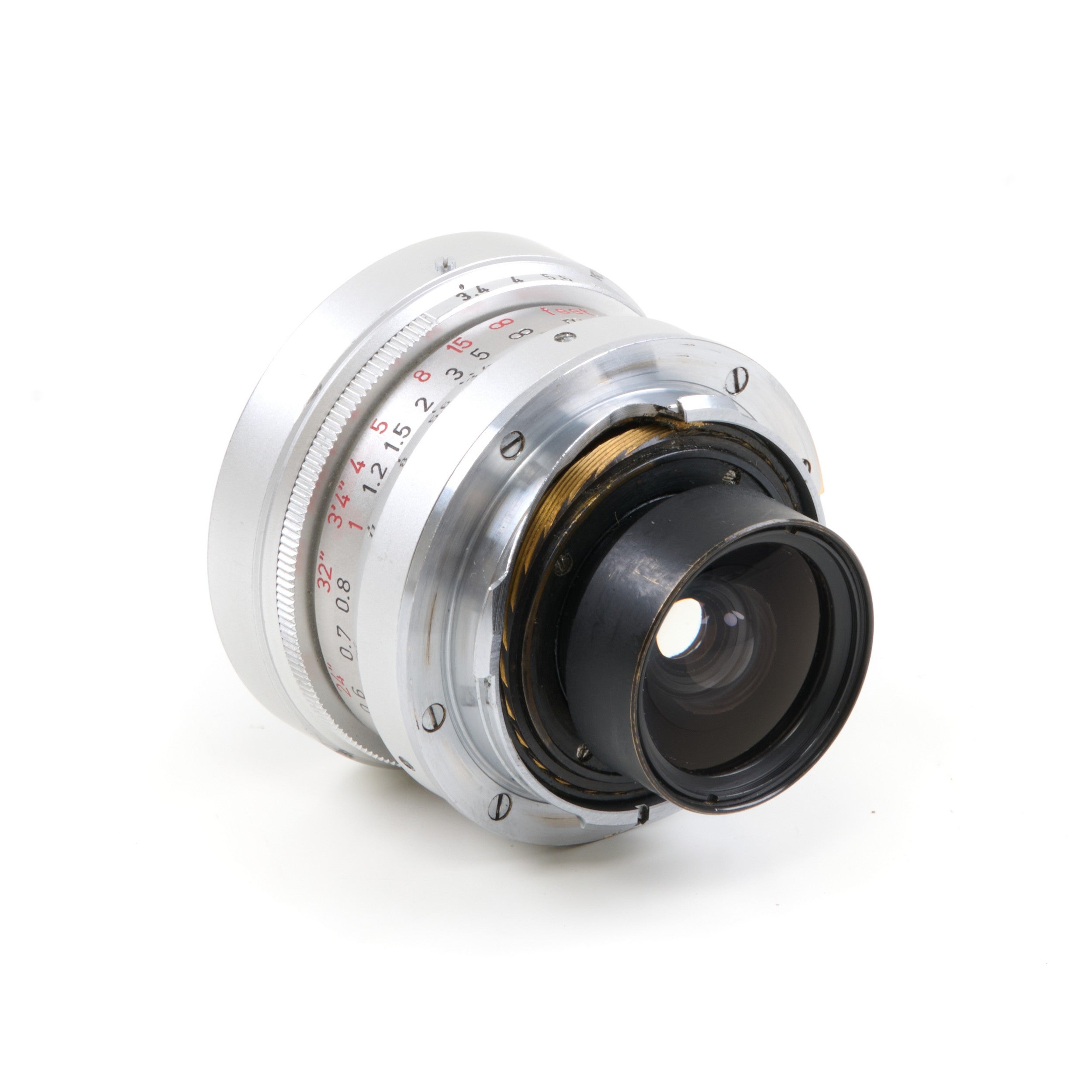 Leitz 21mm f3.4 Super-Angulon Silver + 12501 Hood