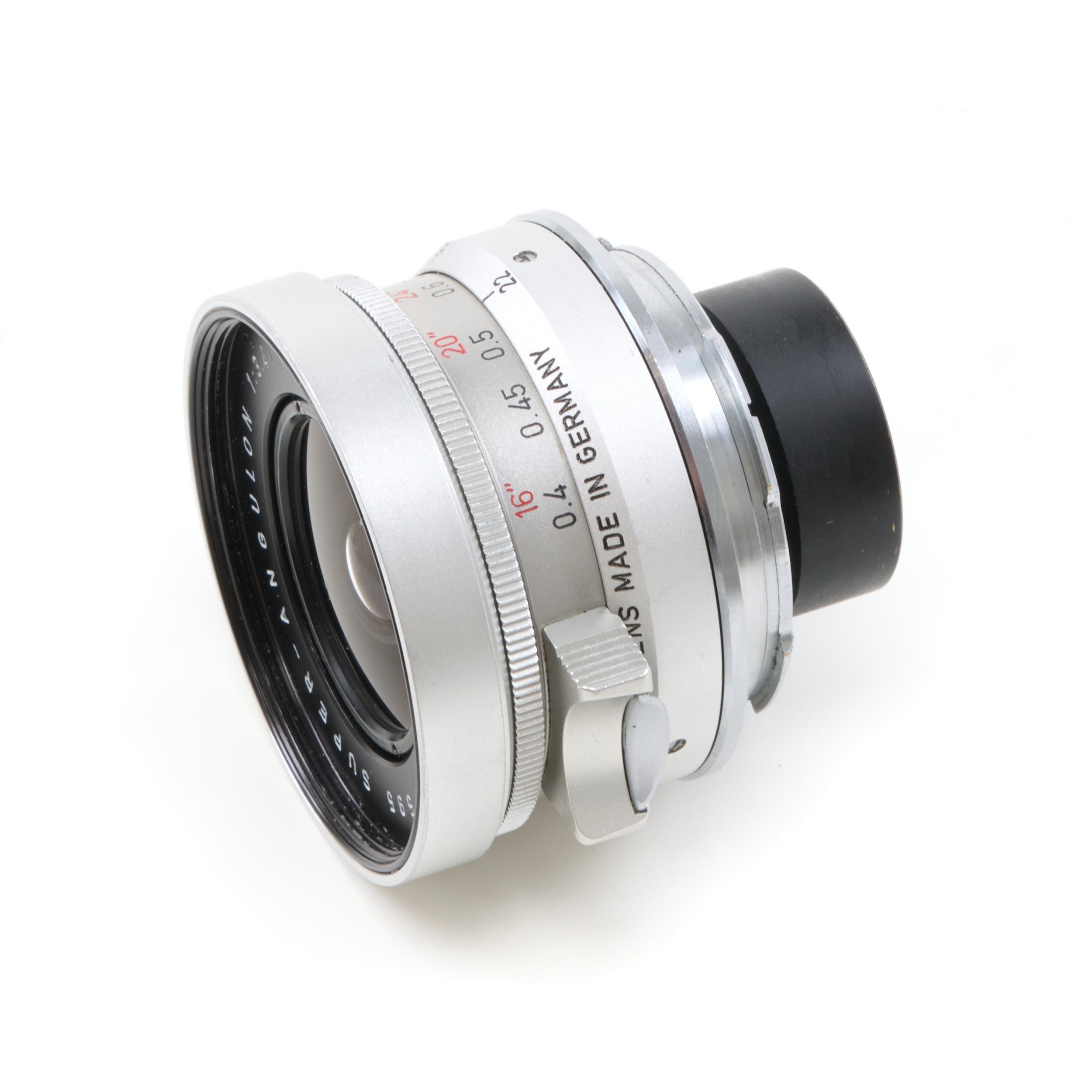 Leitz 21mm f3.4 Super-Angulon Silver + 12501 Hood