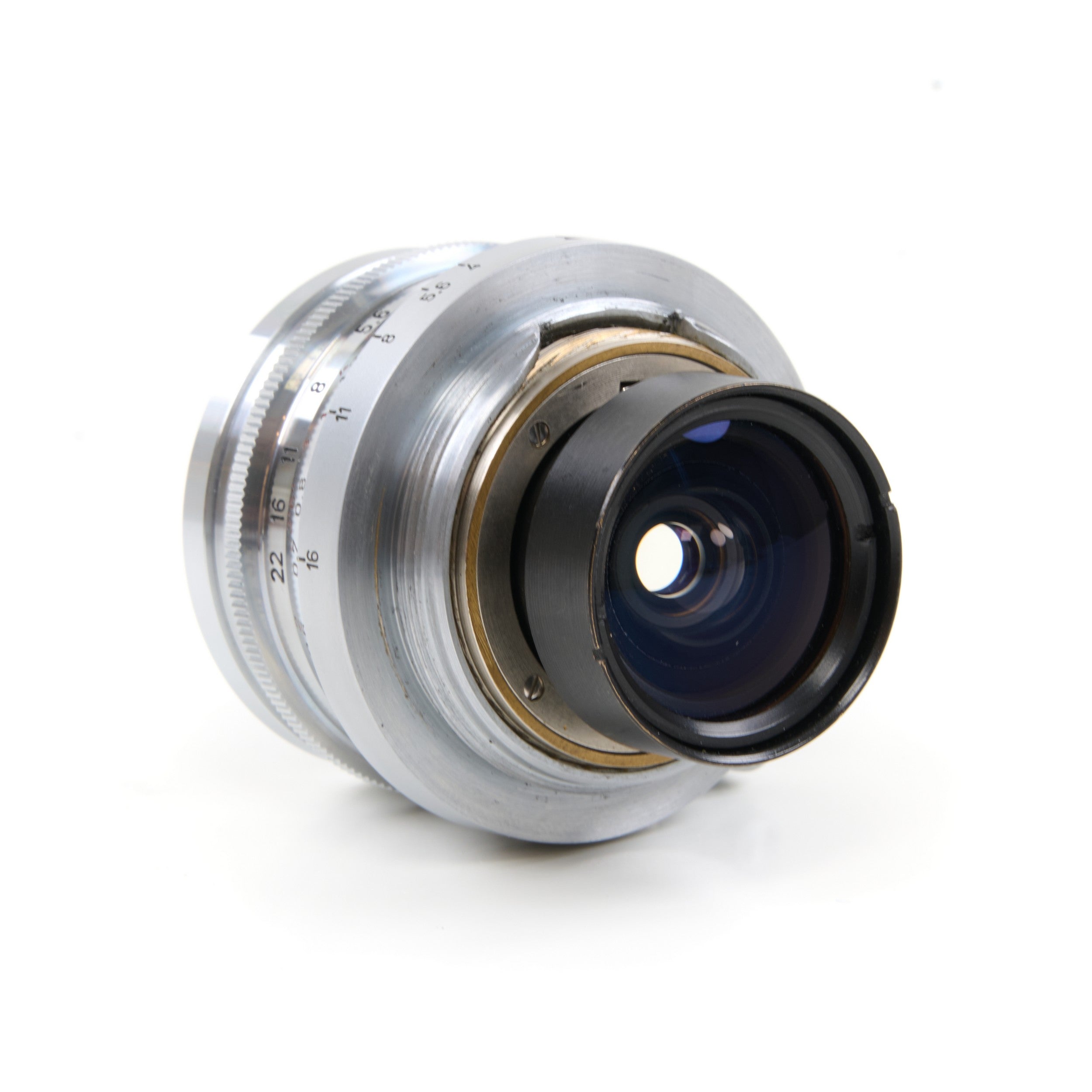 Leitz 21mm f4 Super-Angulon M39 Set + IWKOO Hood