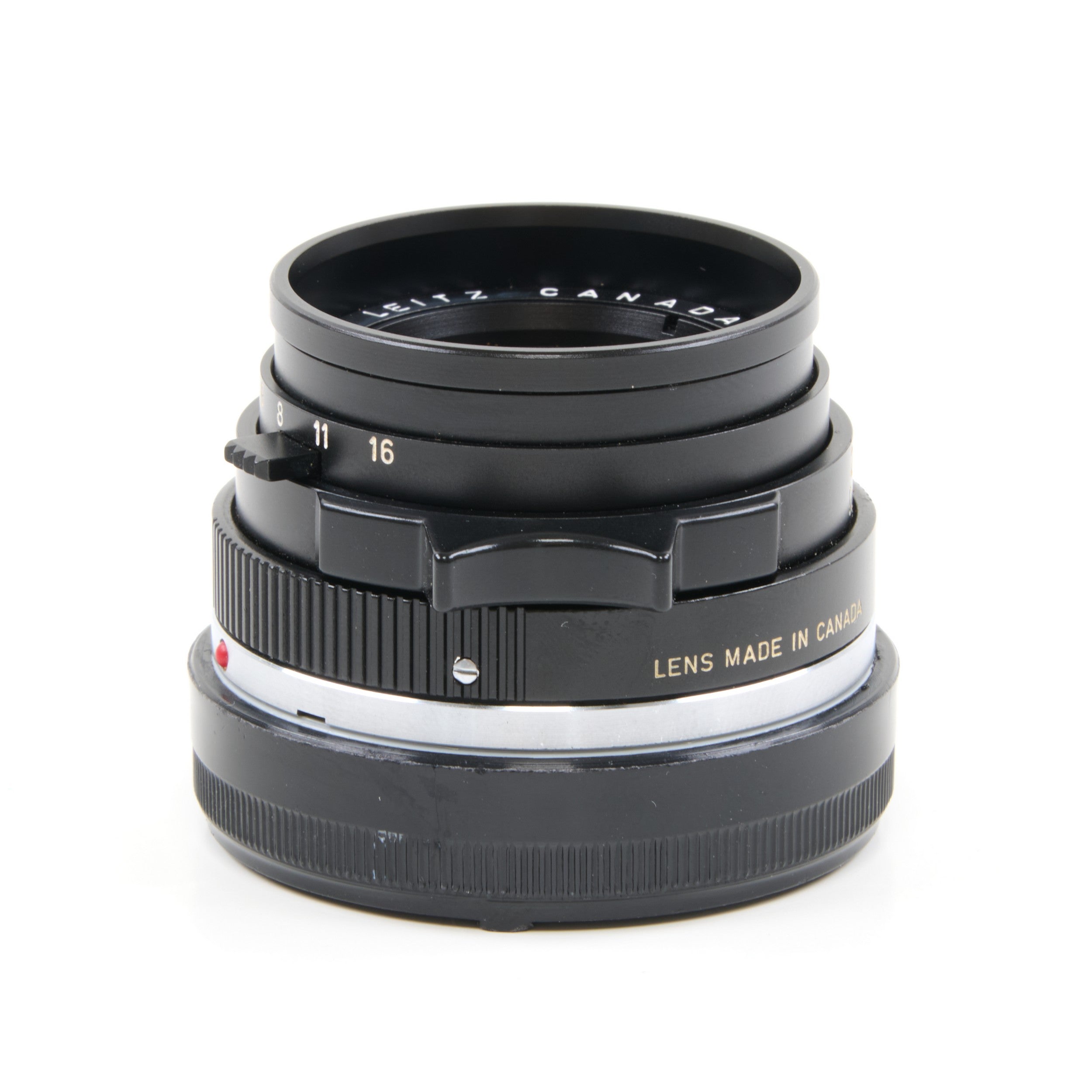 Leitz 35mm f2 Summicron 3rd Version Without Filter Threads