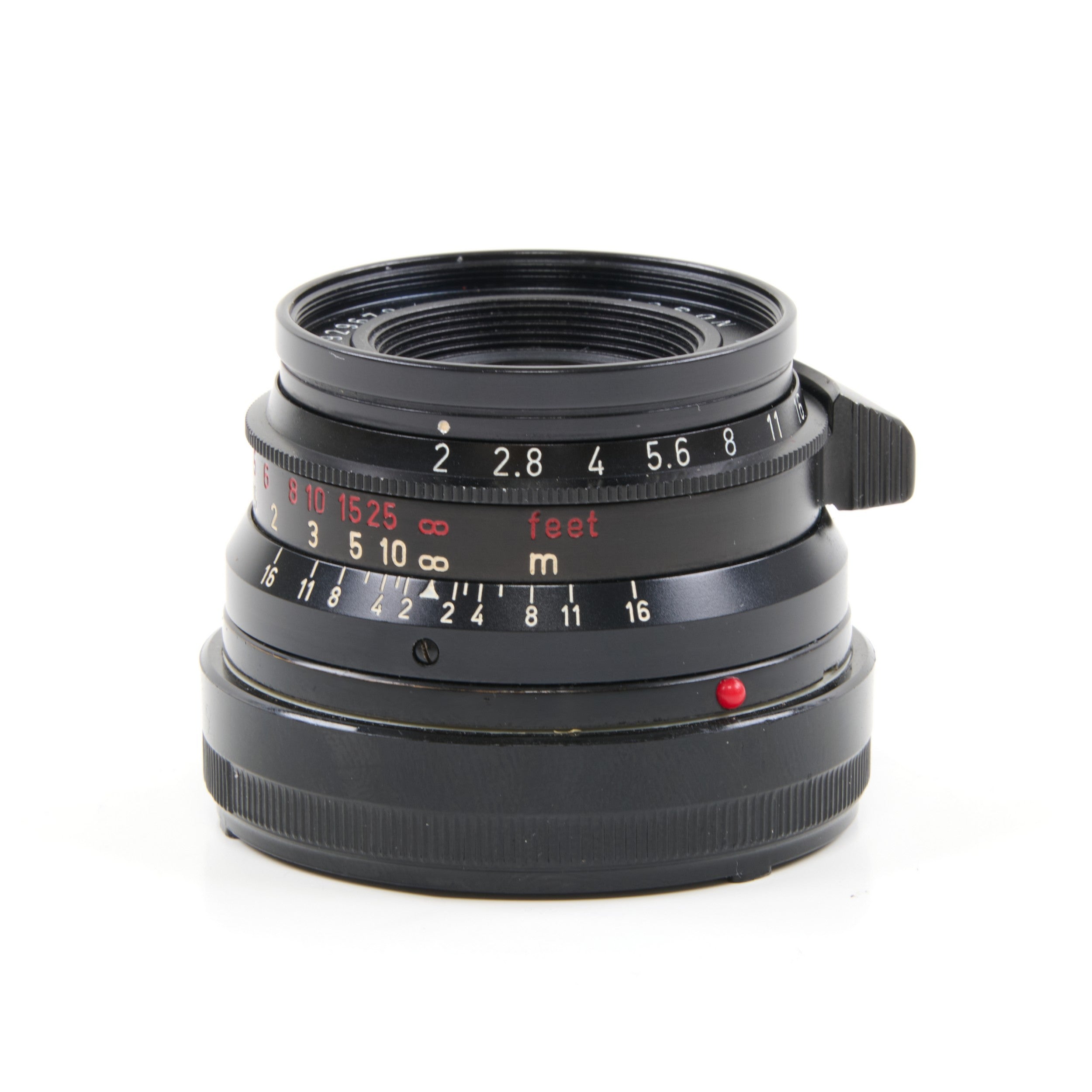 Leitz 35mm f2 Summicron 8 Element Germany Black Paint Rare