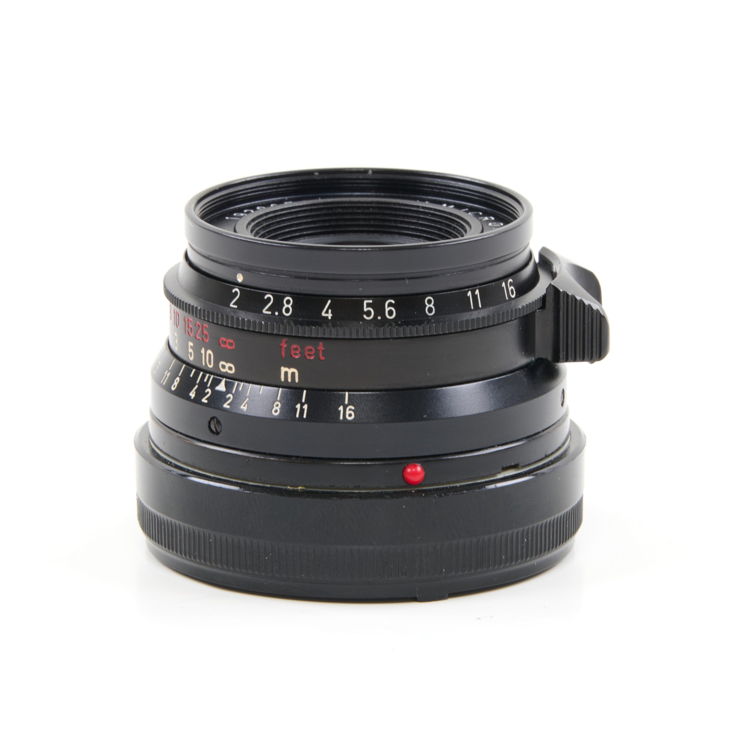 Leitz 35mm f2 Summicron 8 Element Germany Black Paint Rare