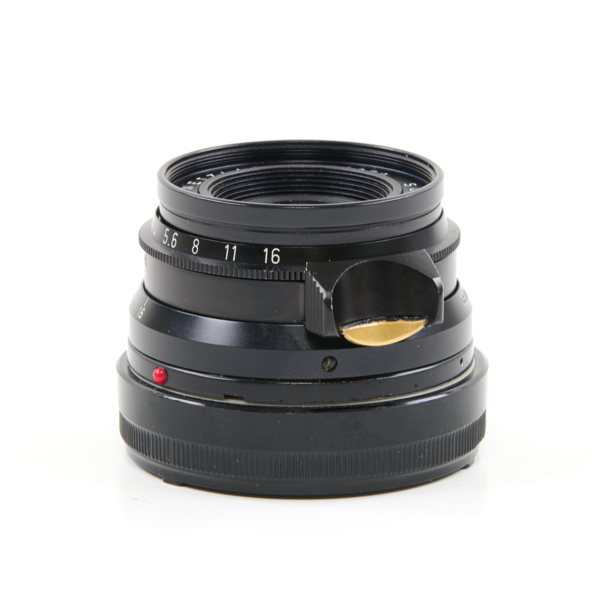 Leitz 35mm f2 Summicron 8 Element Germany Black Paint Rare