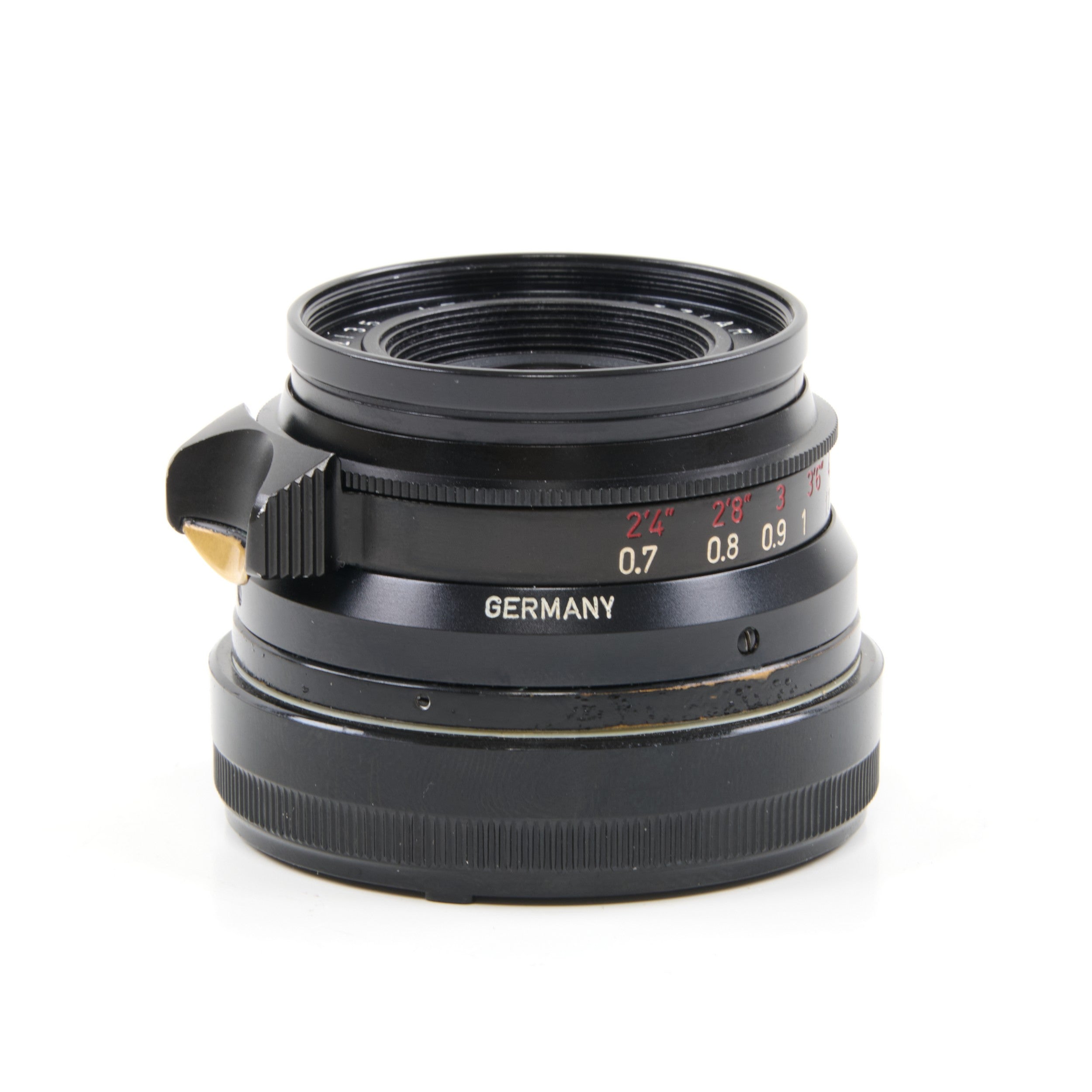 Leitz 35mm f2 Summicron 8 Element Germany Black Paint Rare