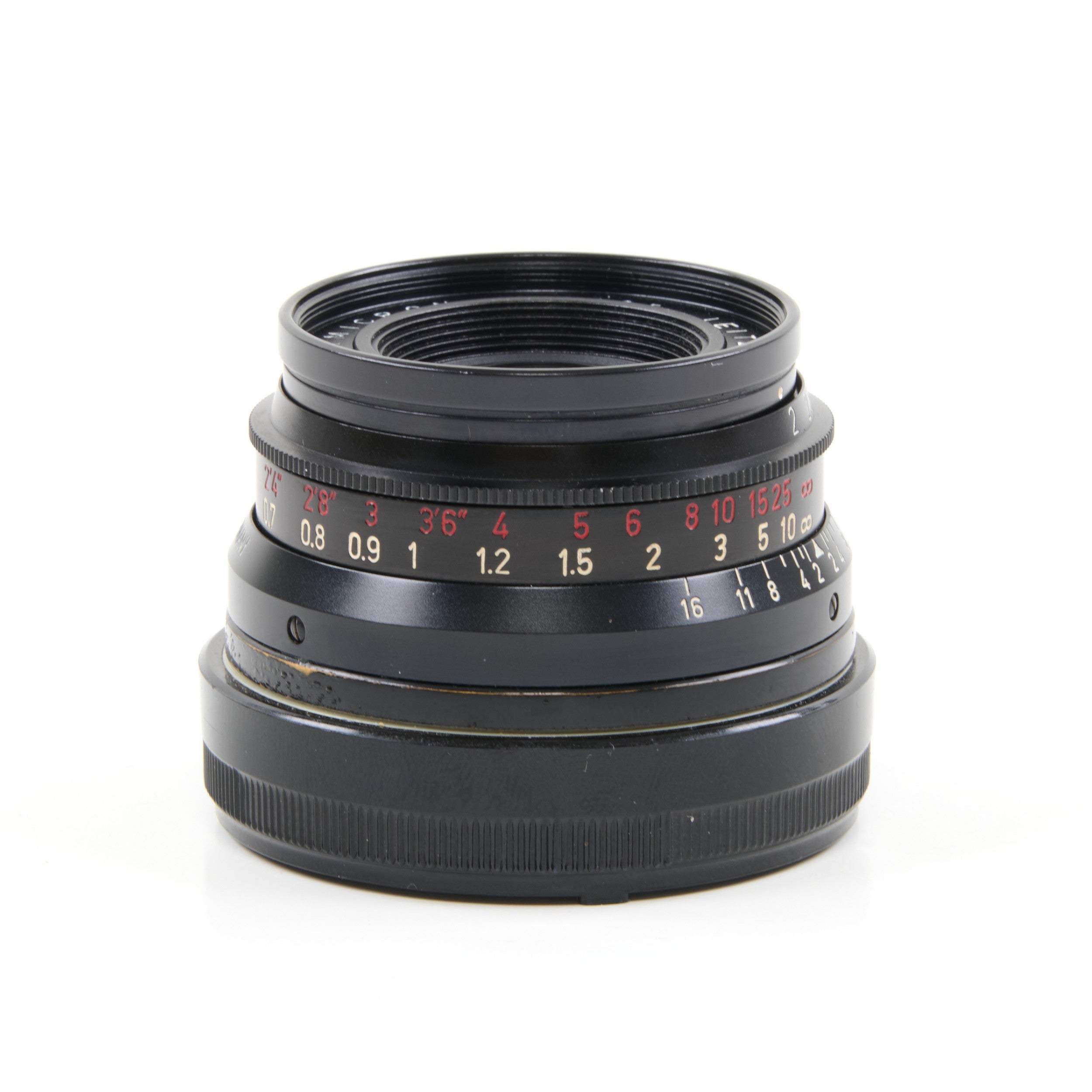 Leitz 35mm f2 Summicron 8 Element Germany Black Paint Rare