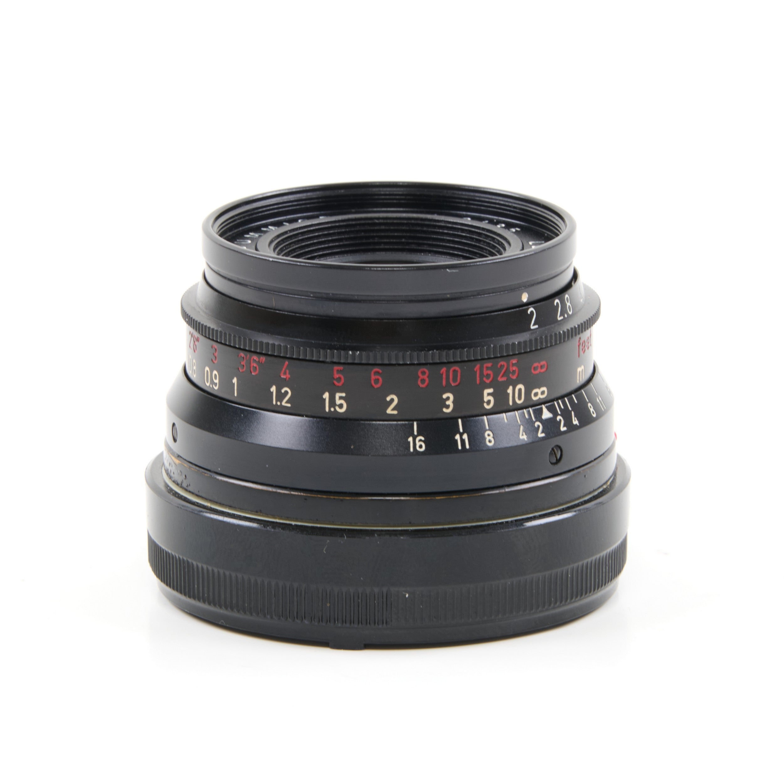 Leitz 35mm f2 Summicron 8 Element Germany Black Paint Rare