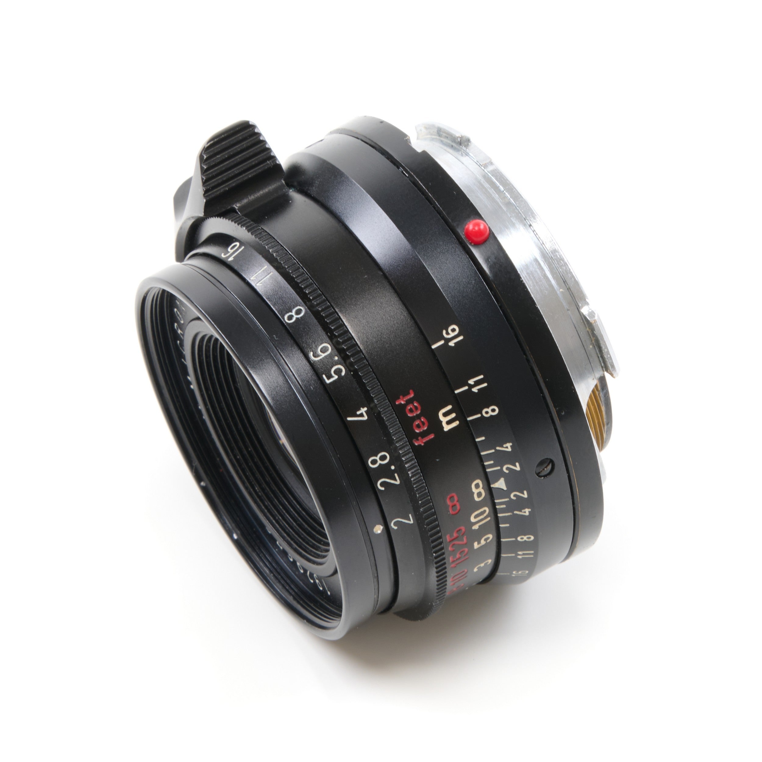 Leitz 35mm f2 Summicron 8 Element Germany Black Paint Rare