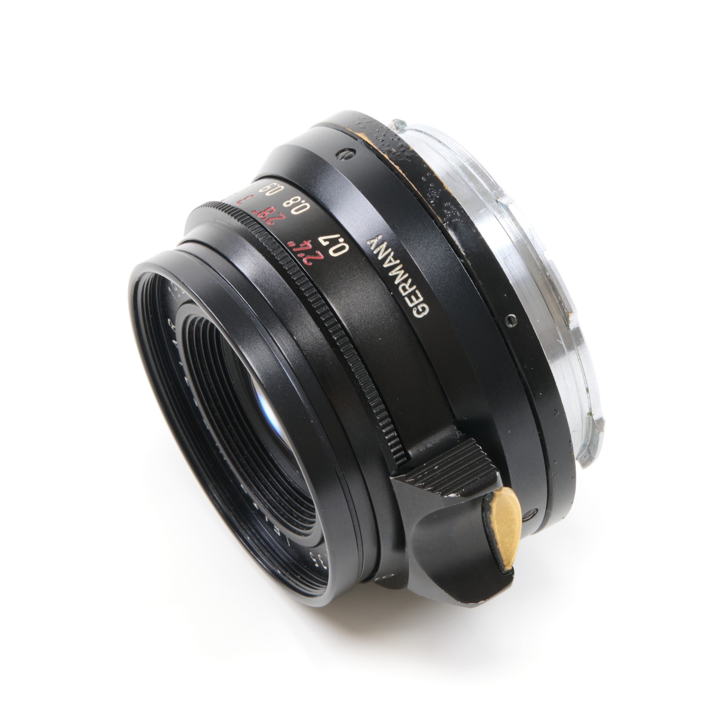 Leitz 35mm f2 Summicron 8 Element Germany Black Paint Rare