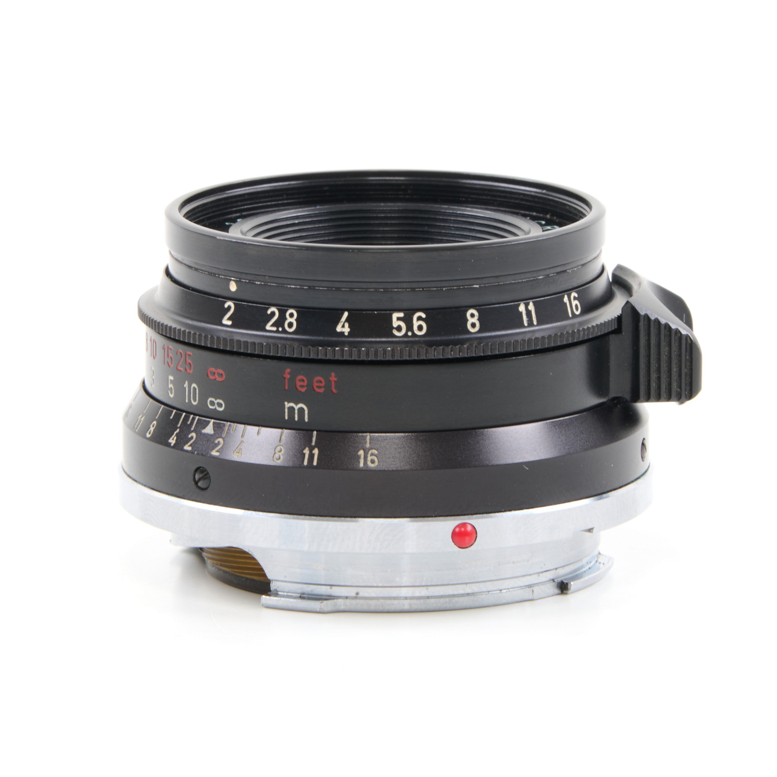 Leitz 35mm f2 Summicron 8 Element Black Paint + Box