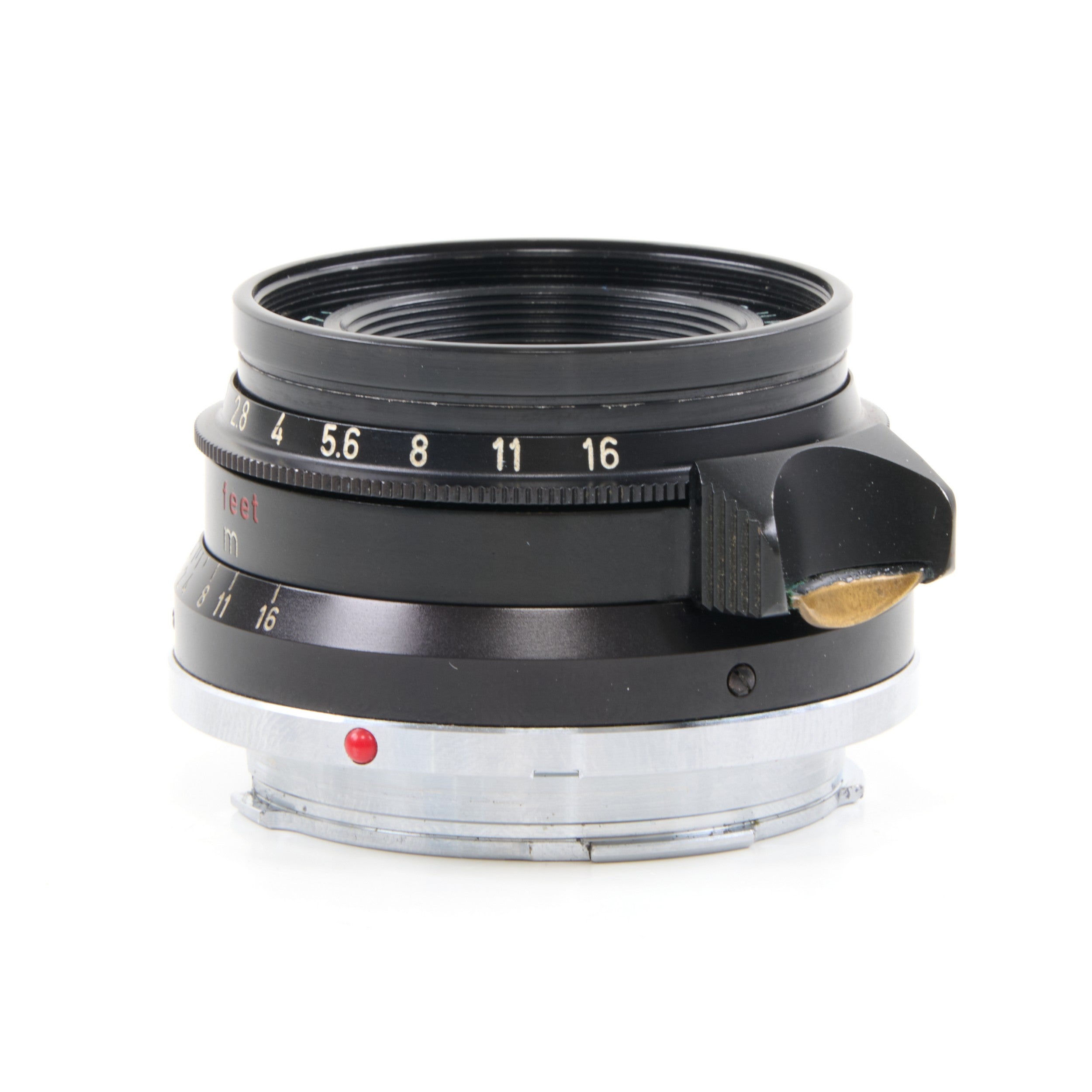 Leitz 35mm f2 Summicron 8 Element Black Paint + Box