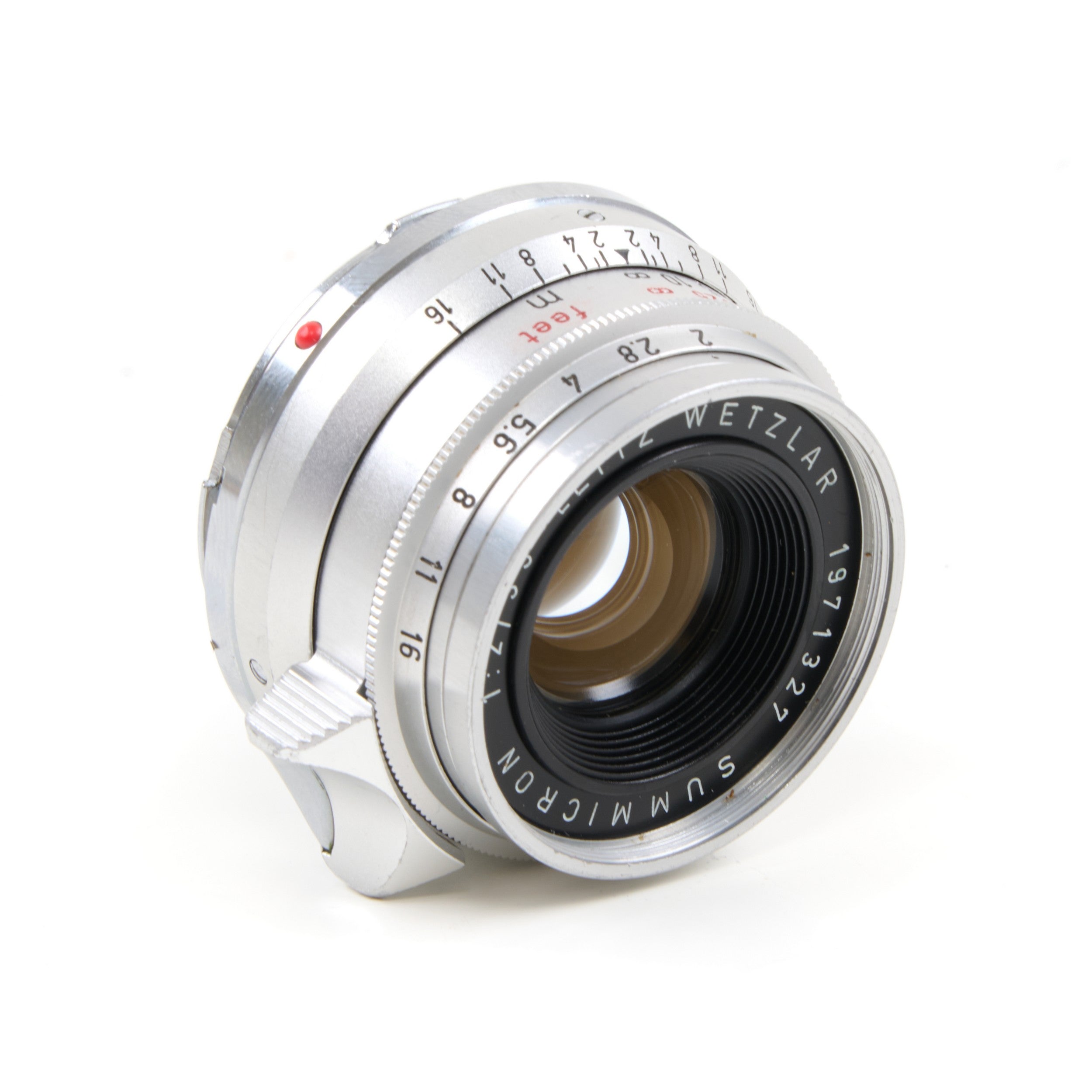 Leitz 35mm f2 Summicron 8 Element Germany + Box