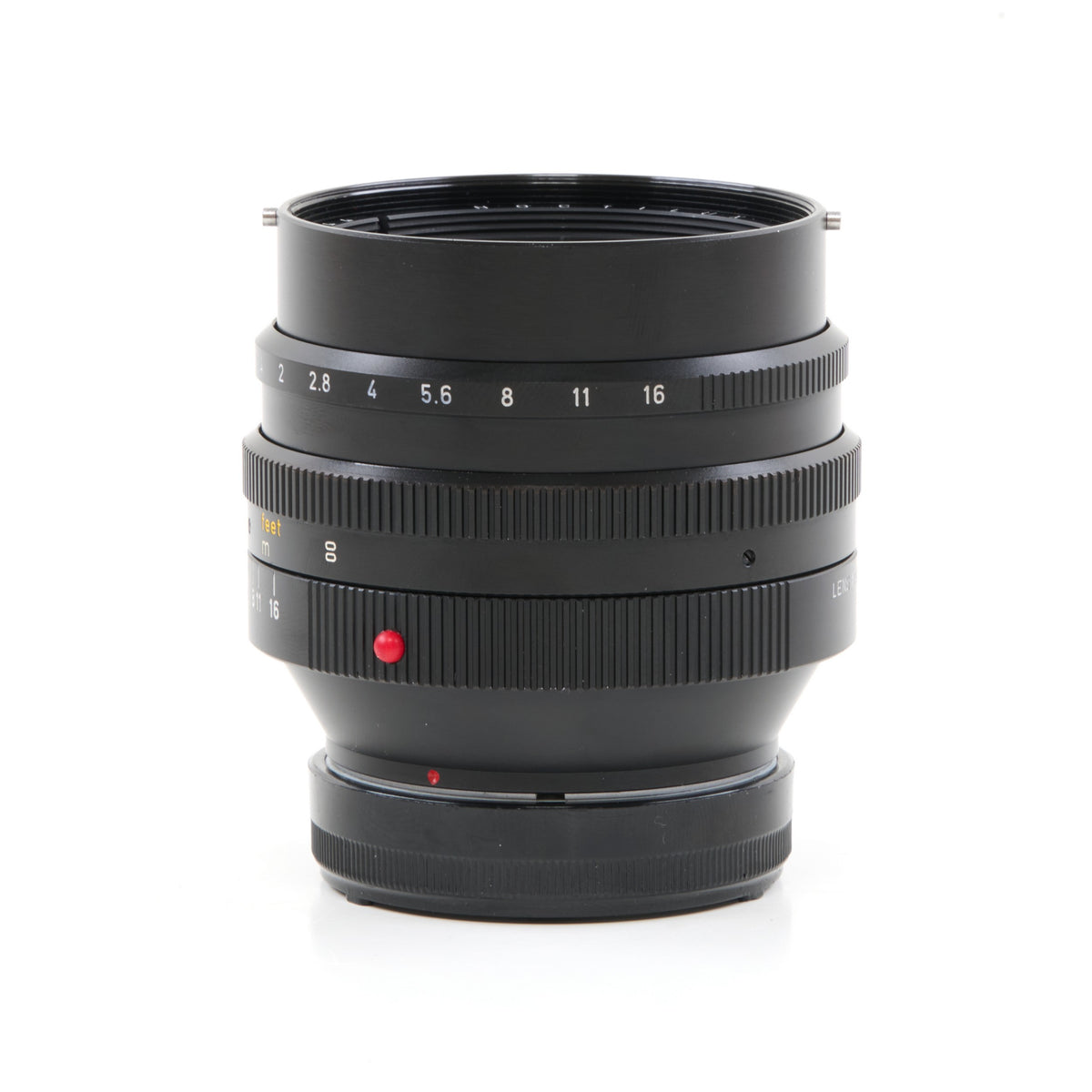Leitz 50mm f1 Noctilux E58 + 12519 Hood First Batch