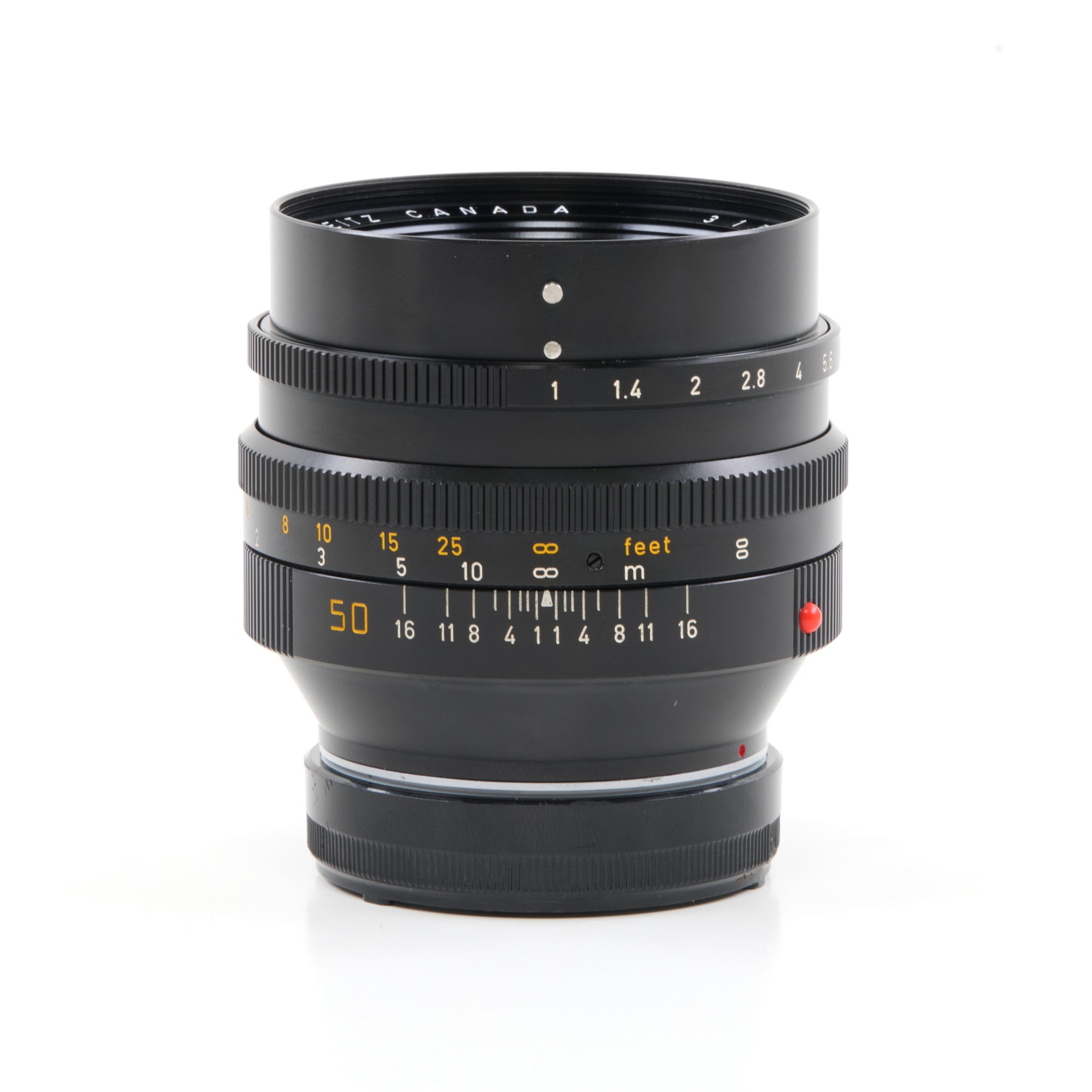 Leitz 50mm f1 Noctilux-M E60 + 12539 Hood