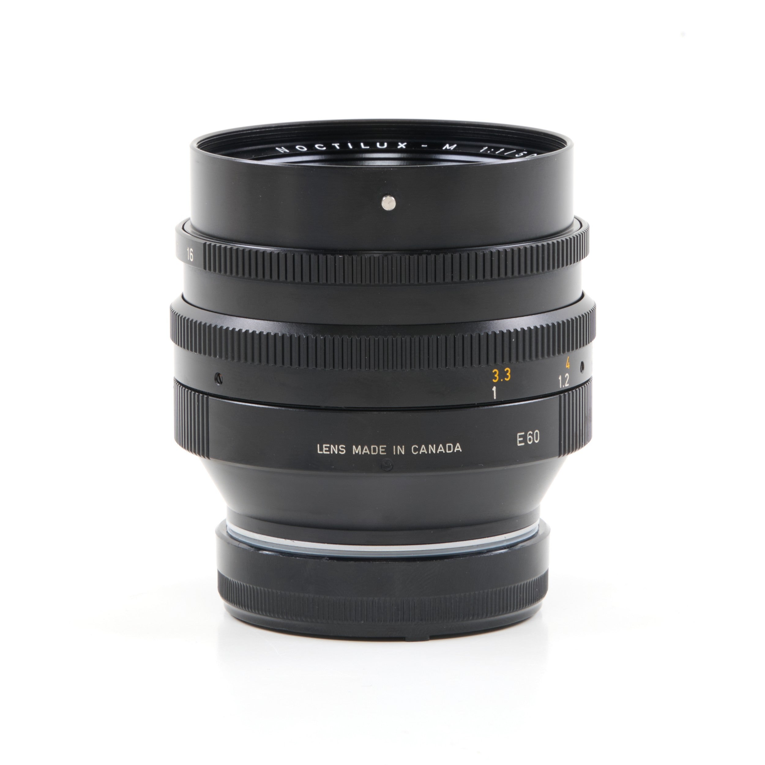 Leitz 50mm f1 Noctilux-M E60 + 12539 Hood
