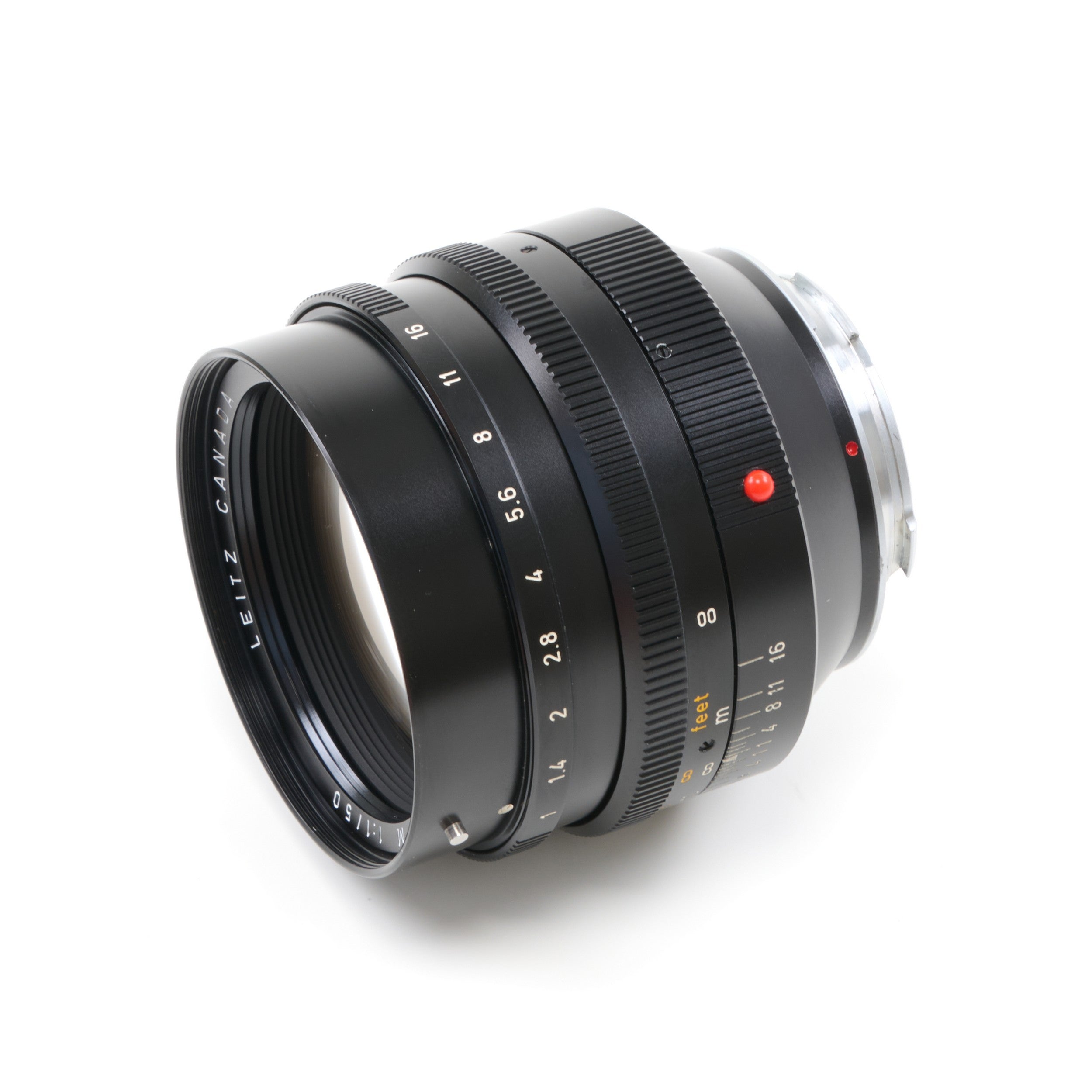 Leitz 50mm f1 Noctilux-M E60 + 12539 Hood