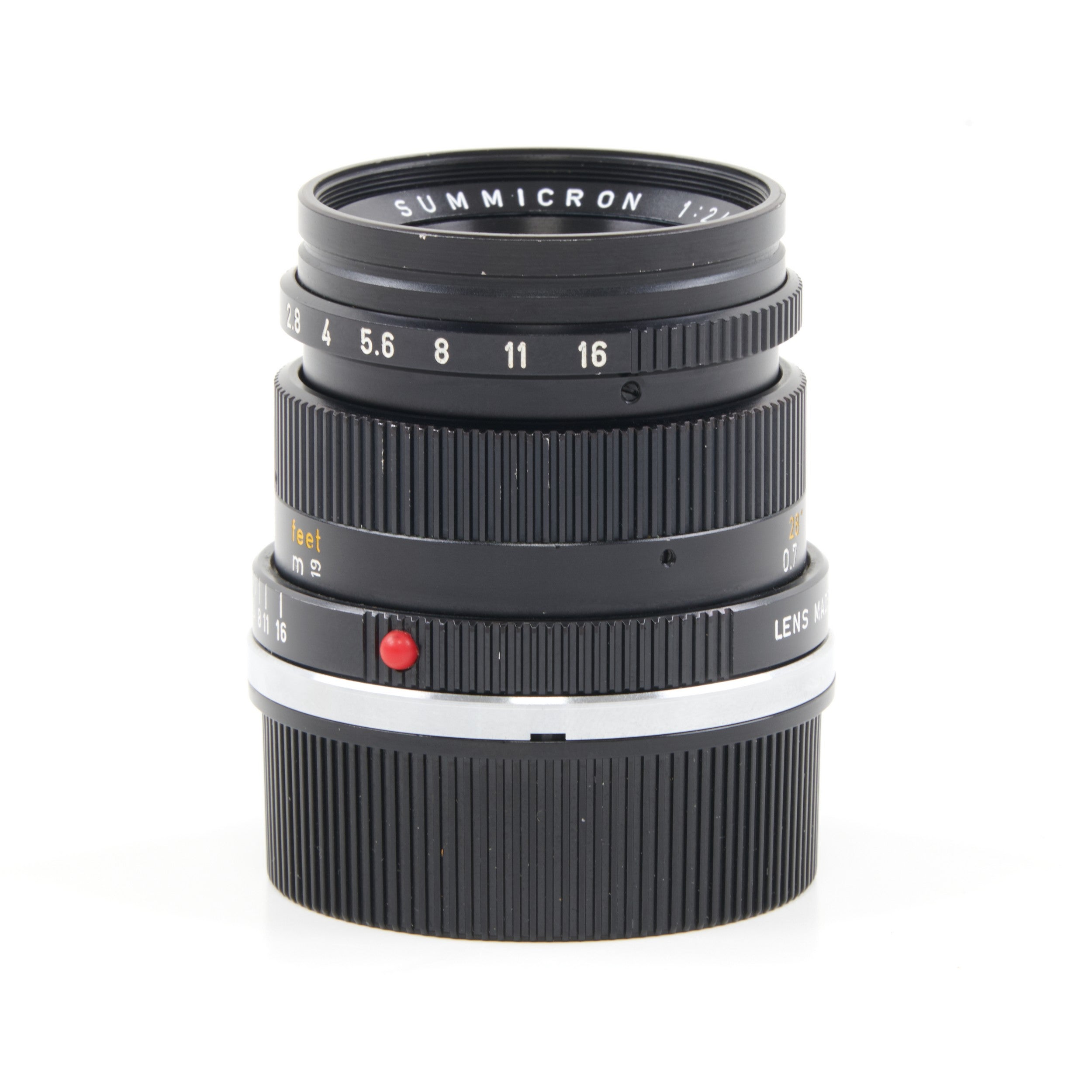 Leitz 50mm f2 Summicron 3rd Version 6-Bit
