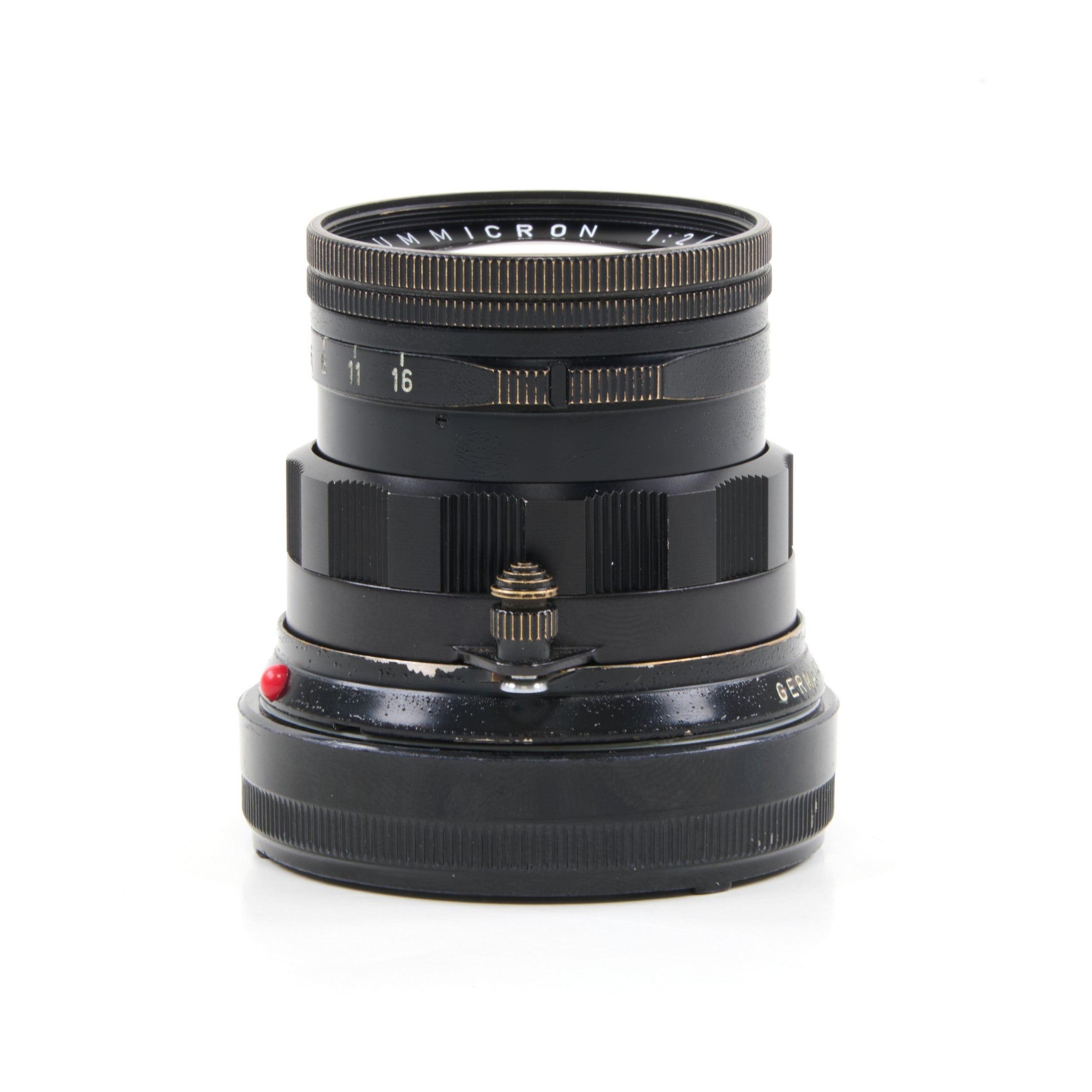 Leitz 50mm f2 Summicron Black Paint