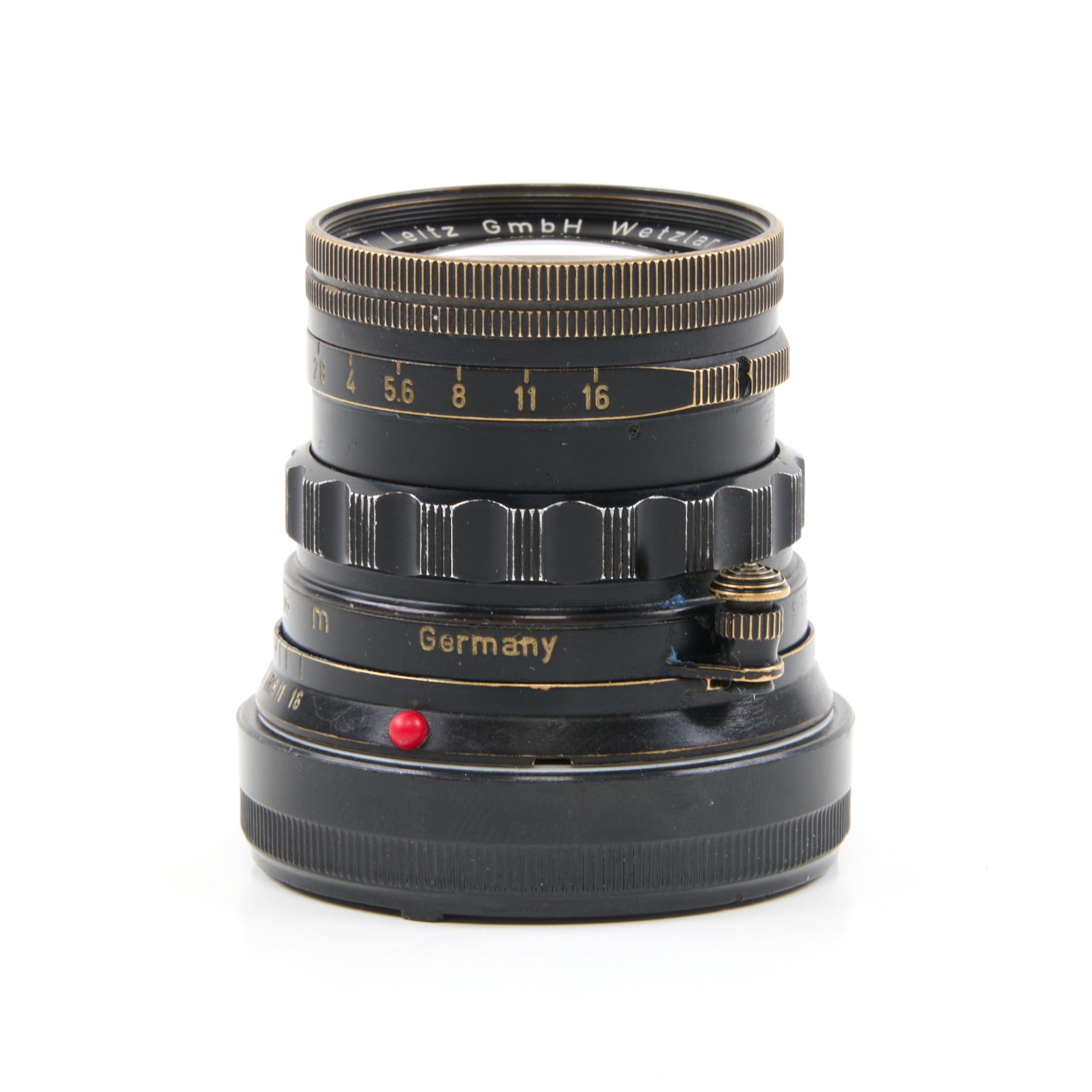 Leitz 50mm f2 Summicron Black Paint Brass Mount Rare