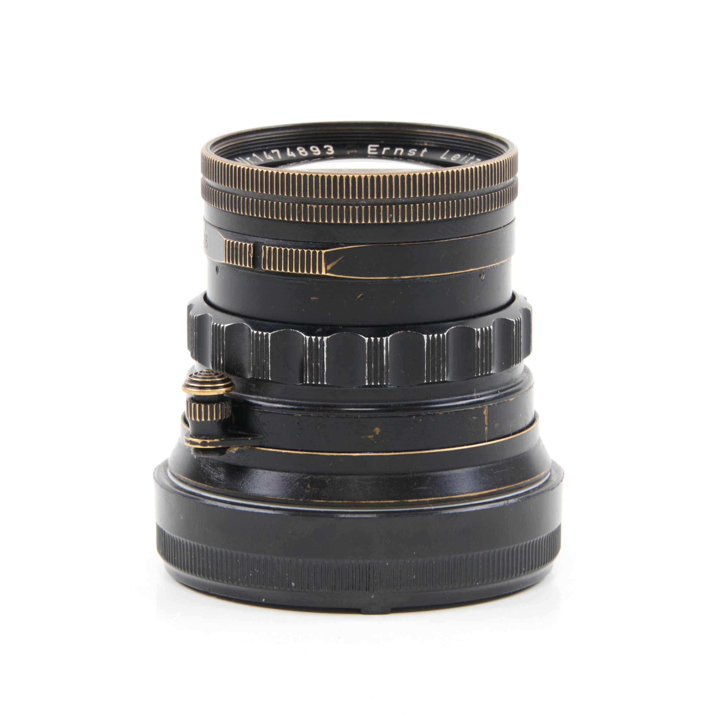 Leitz 50mm f2 Summicron Black Paint Brass Mount Rare