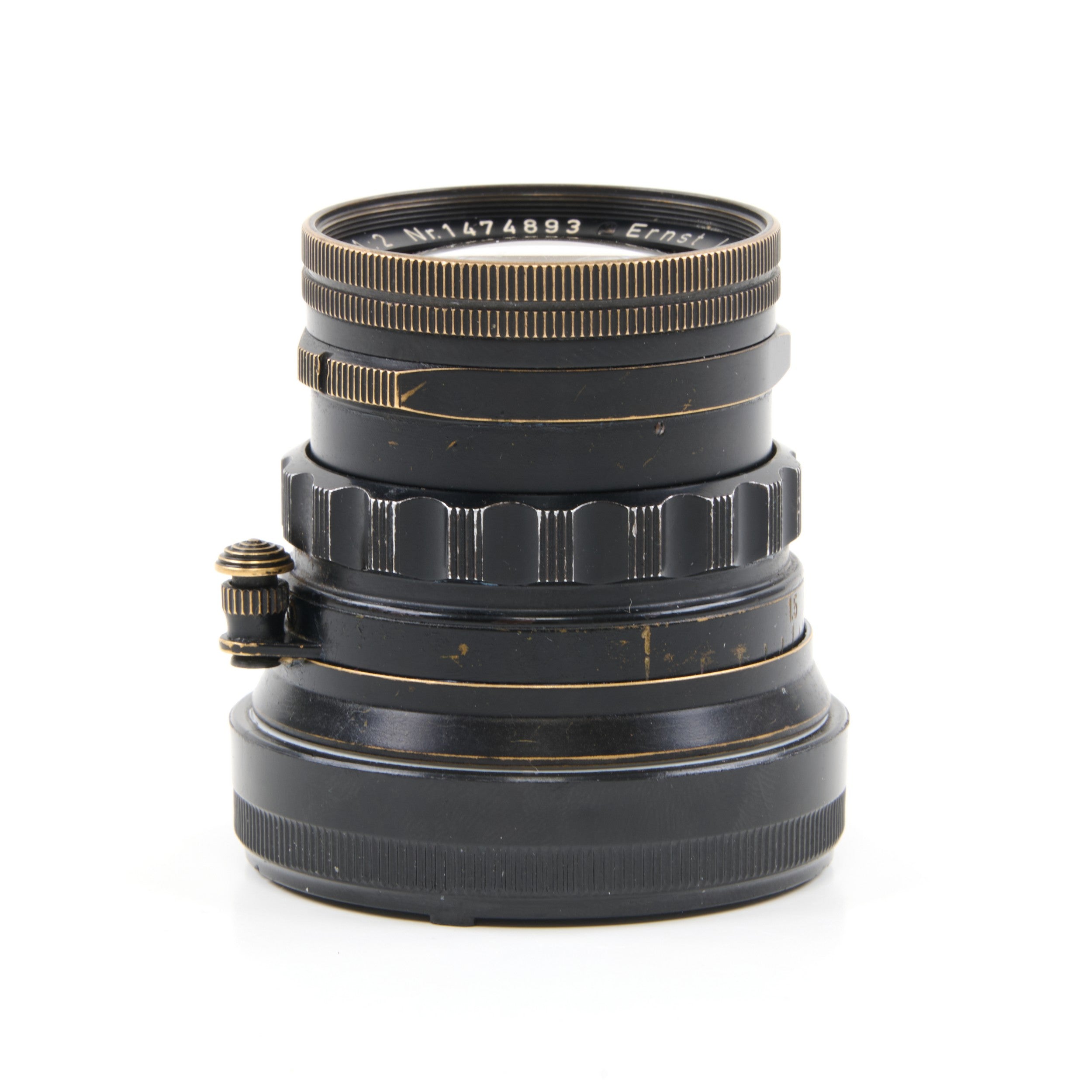 Leitz 50mm f2 Summicron Black Paint Brass Mount Rare