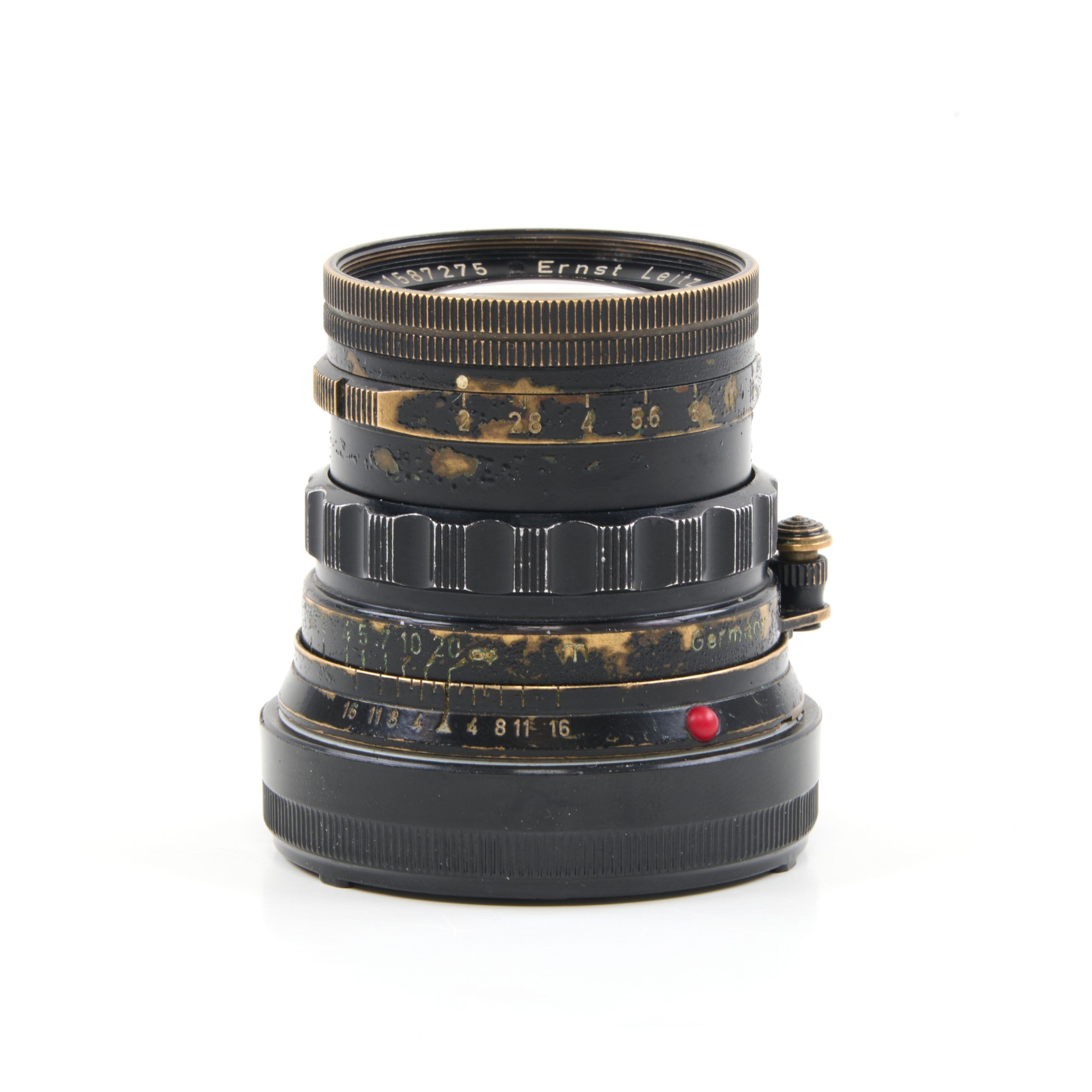 Leitz 50mm f2 Summicron Black Paint Brass Mount Rare