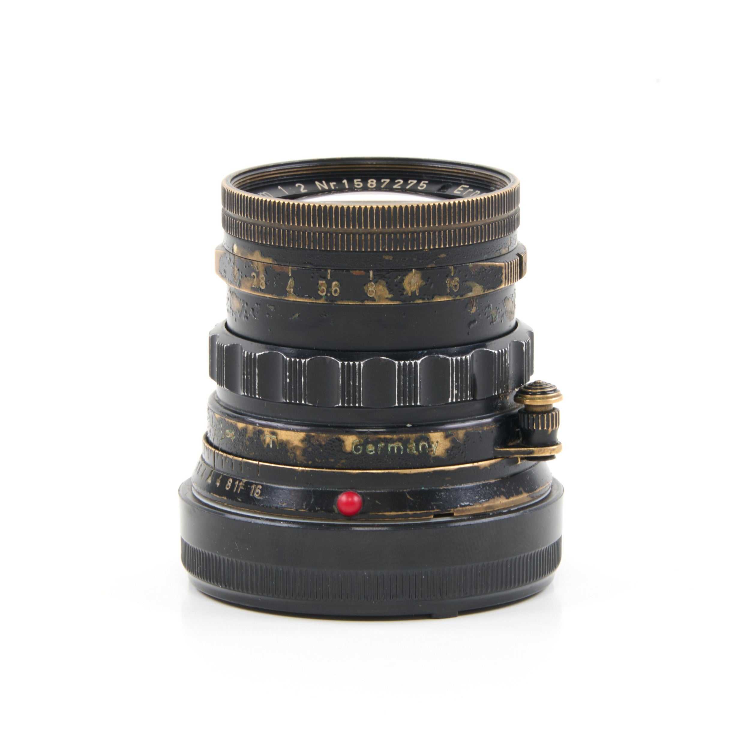 Leitz 50mm f2 Summicron Black Paint Brass Mount Rare