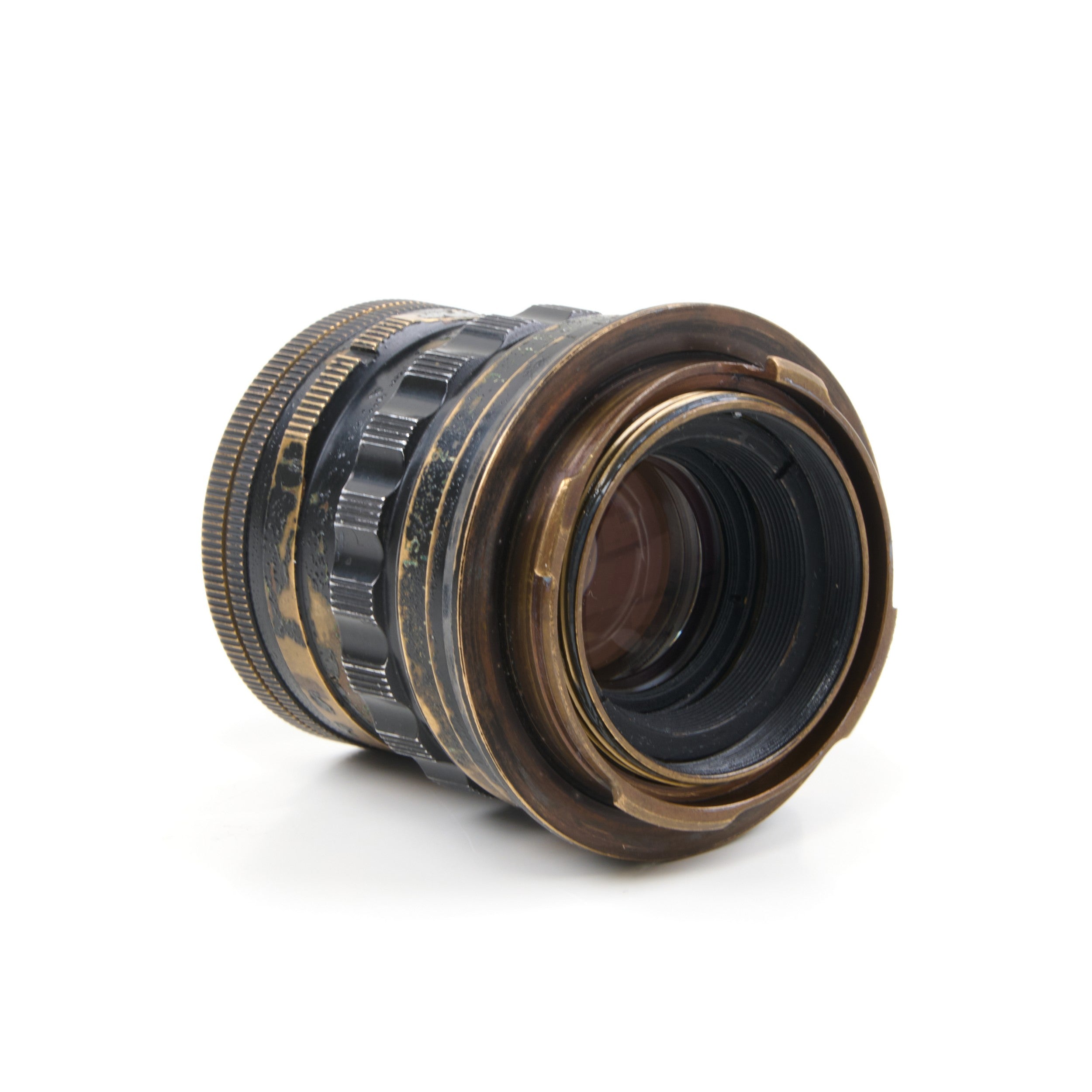 Leitz 50mm f2 Summicron Black Paint Brass Mount Rare