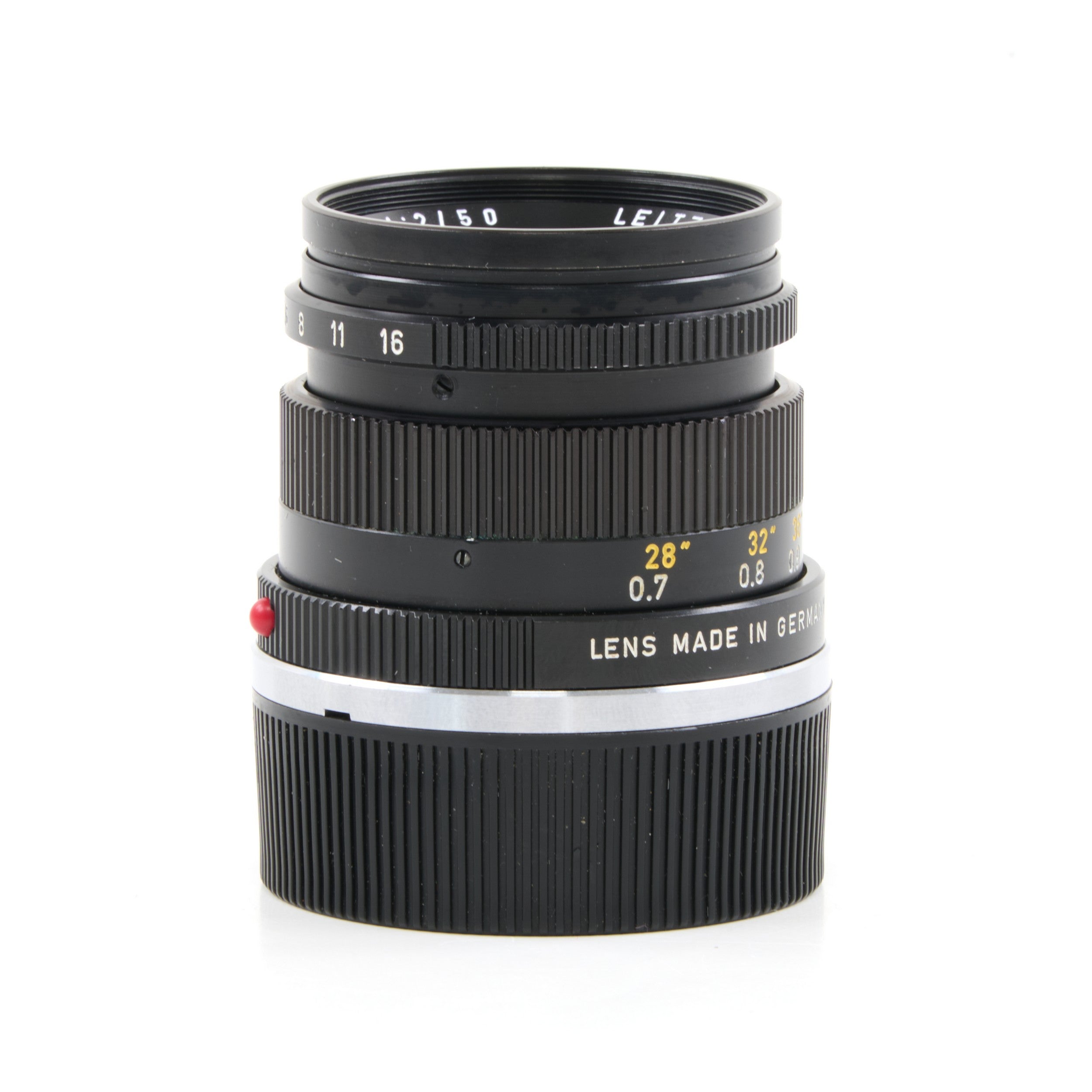 Leitz 50mm f2 Summicron 3rd Version Serial Number Ending 000