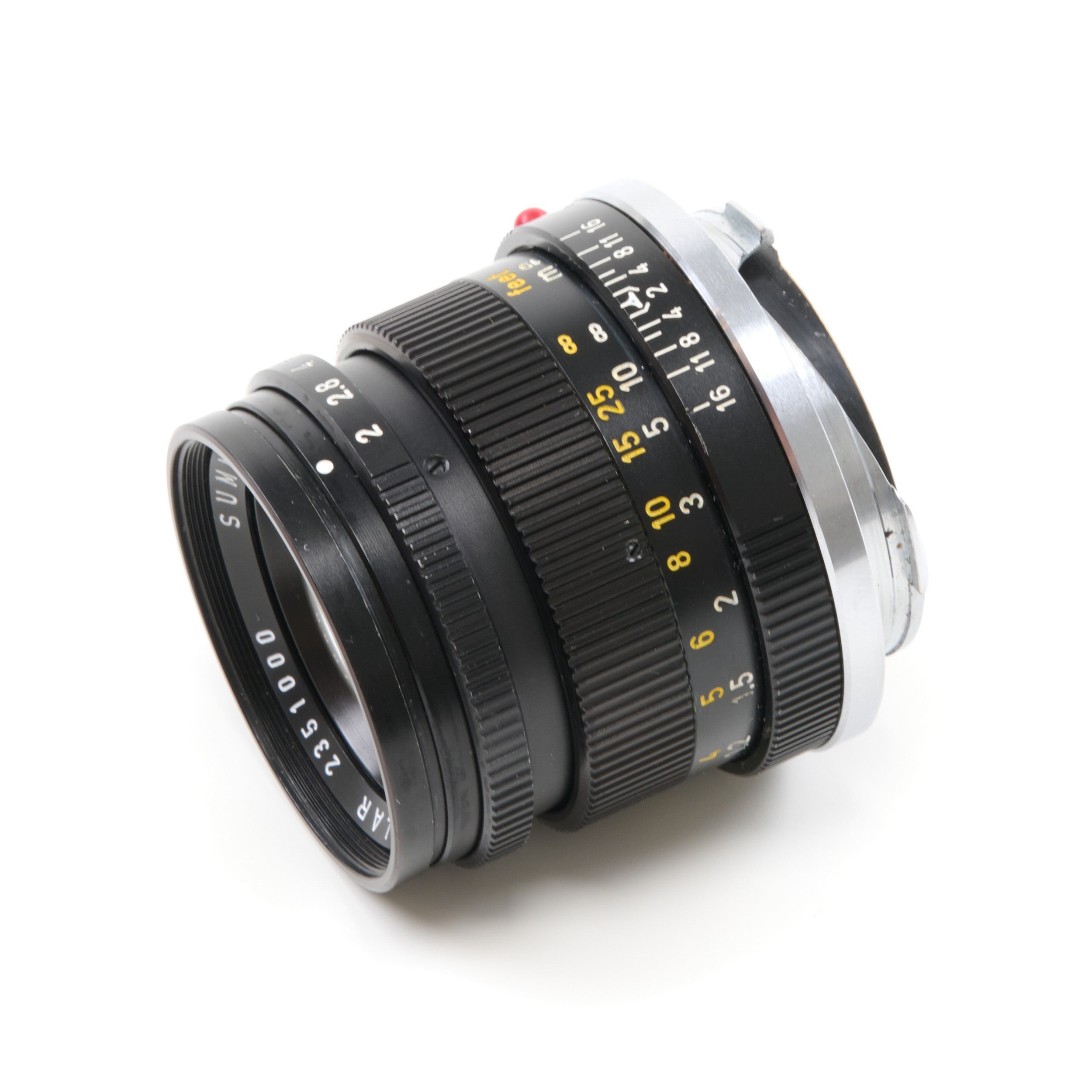 Leitz 50mm f2 Summicron 3rd Version Serial Number Ending 000