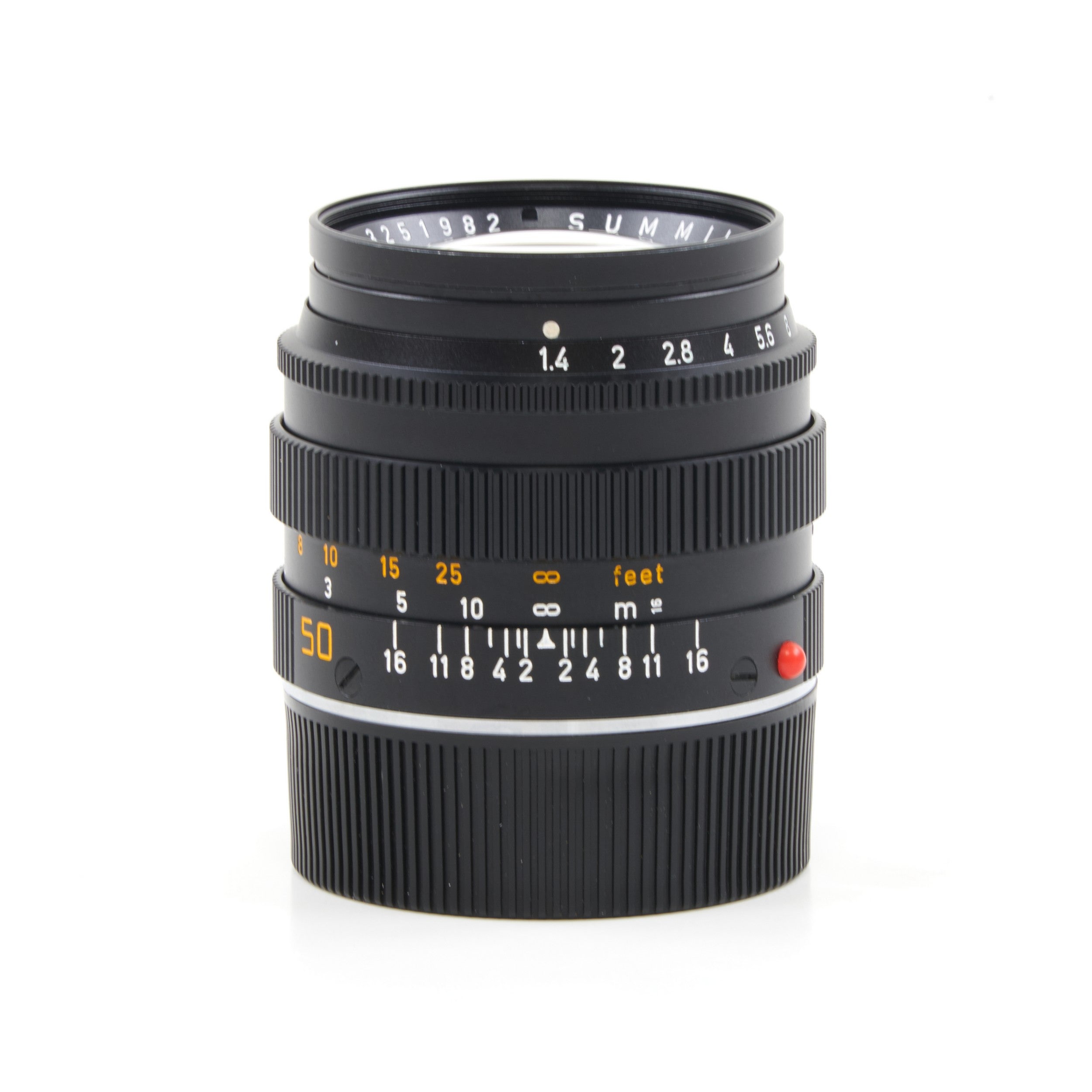 Leitz 50mm f1.4 Summilux Black + Box