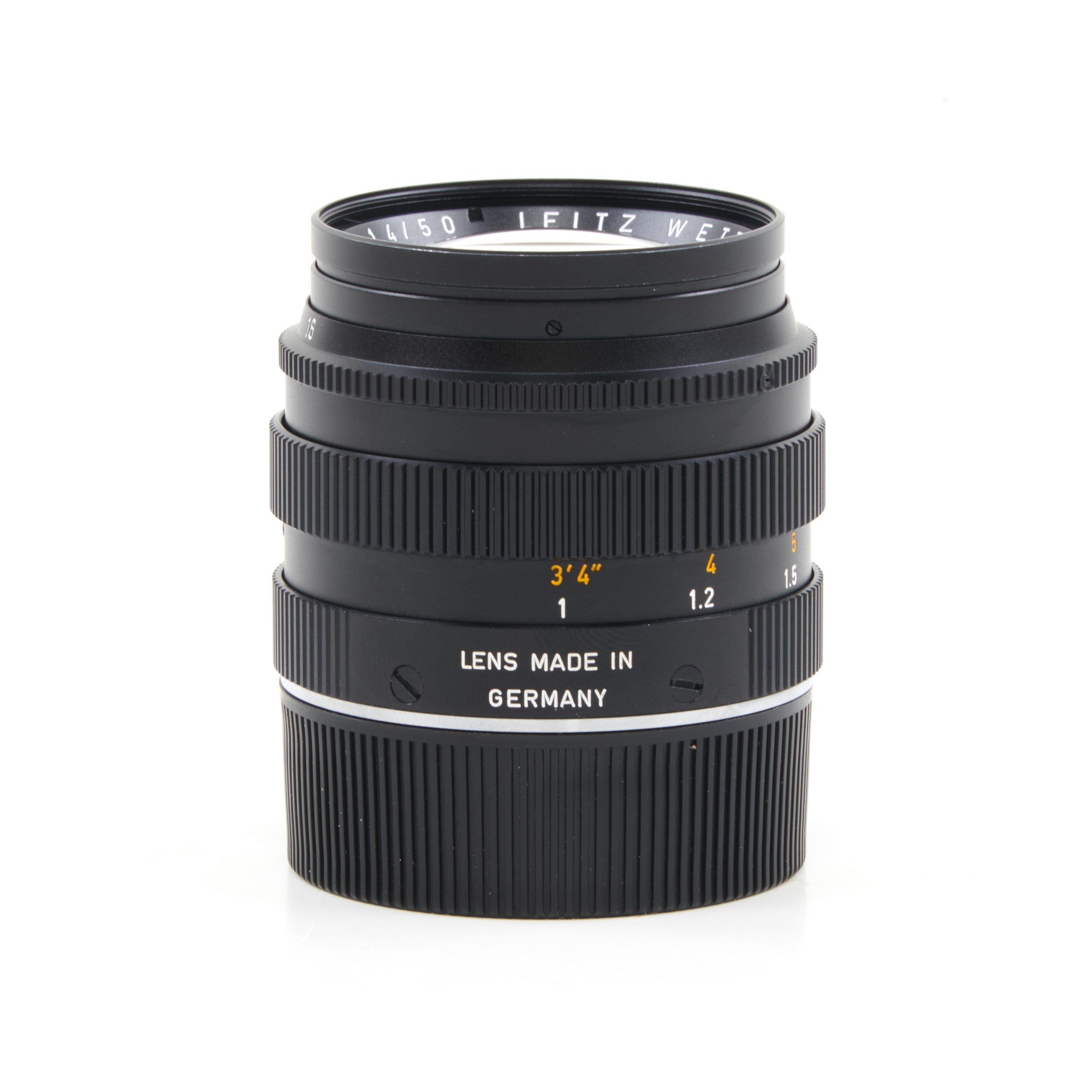 Leitz 50mm f1.4 Summilux Black + Box