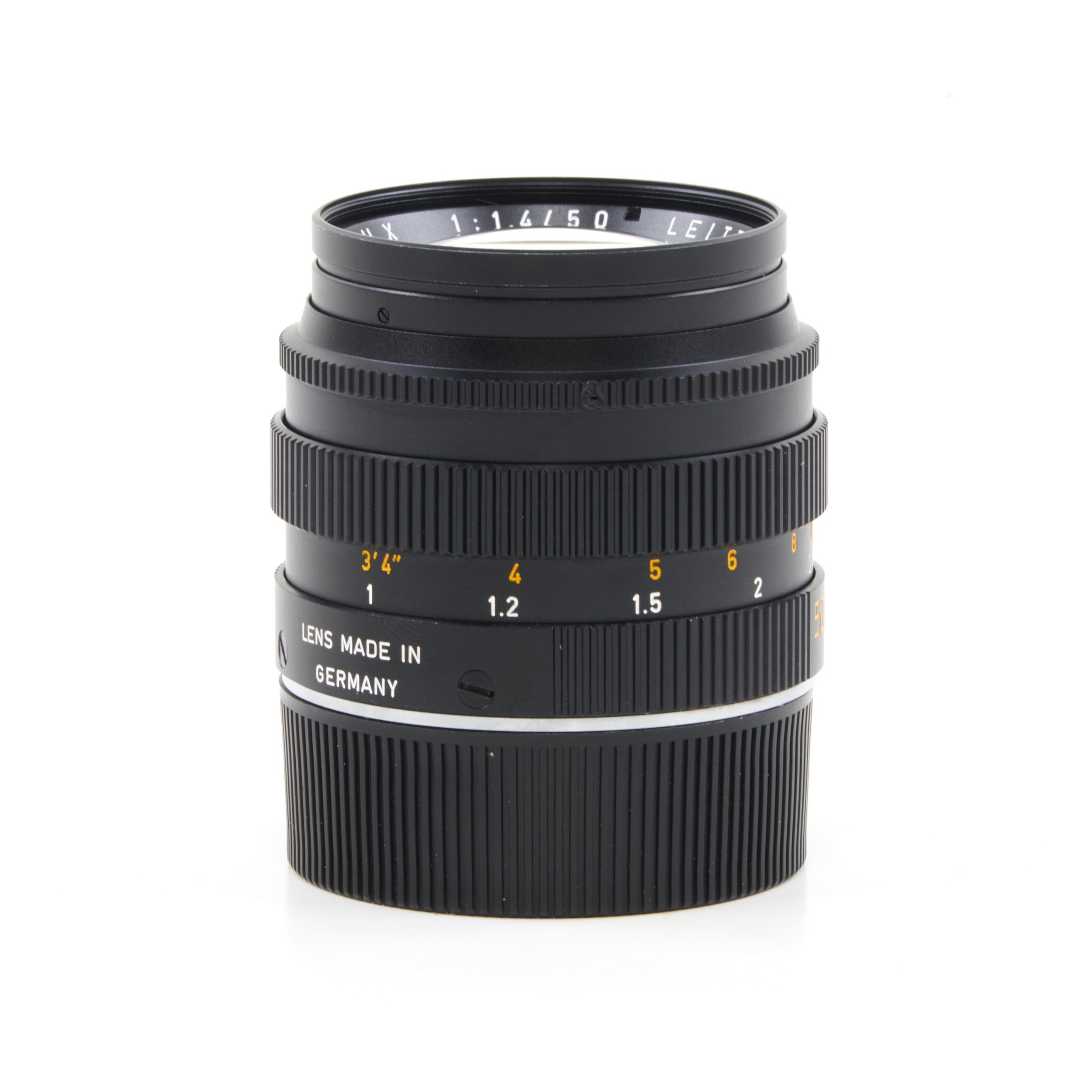 Leitz 50mm f1.4 Summilux Black + Box