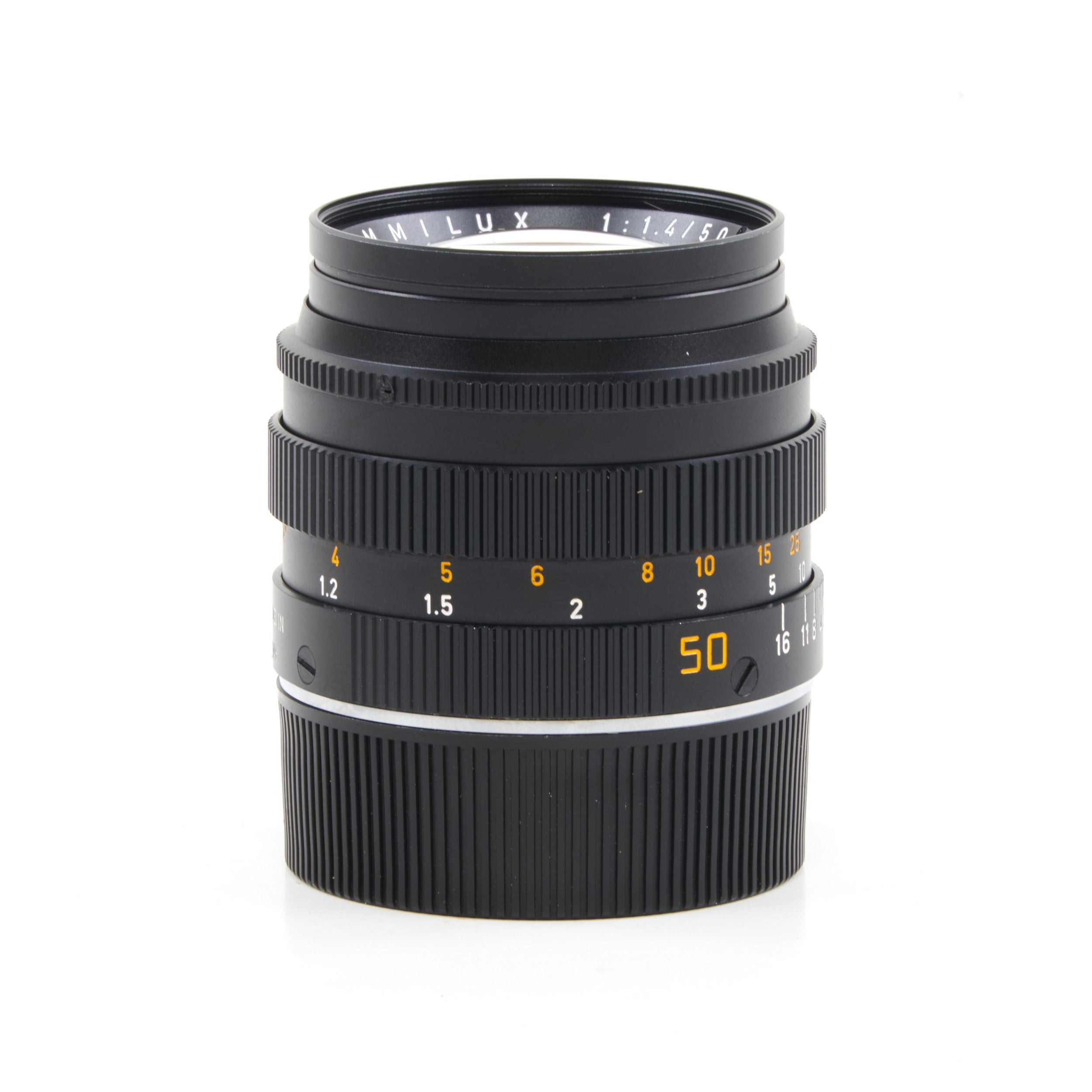 Leitz 50mm f1.4 Summilux Black + Box