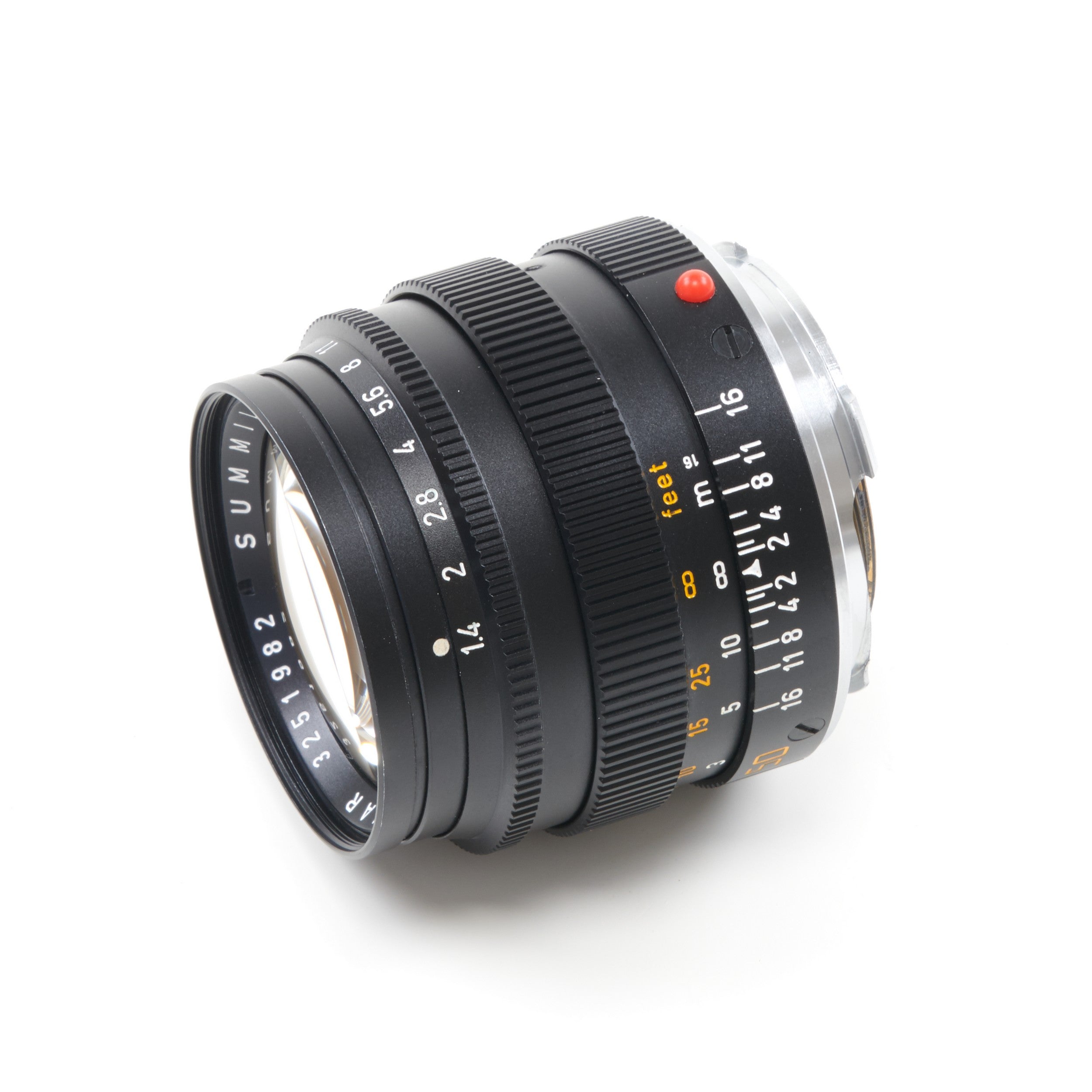 Leitz 50mm f1.4 Summilux Black + Box
