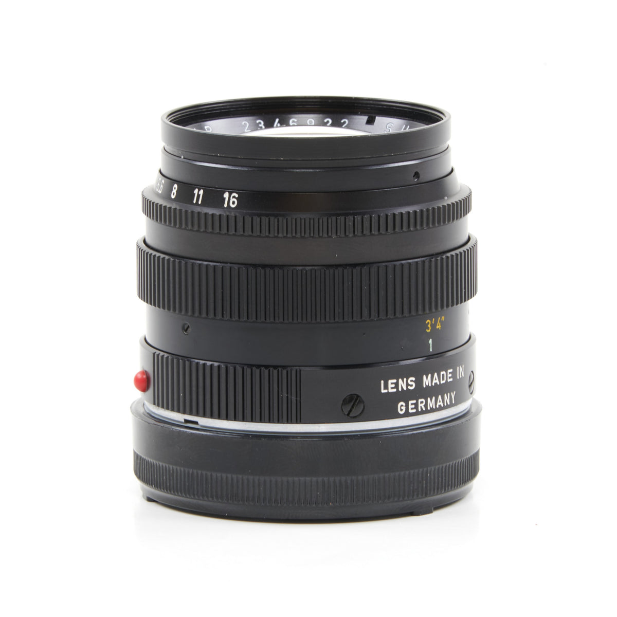 Leitz 50mm f1.4 Summilux Black Paint