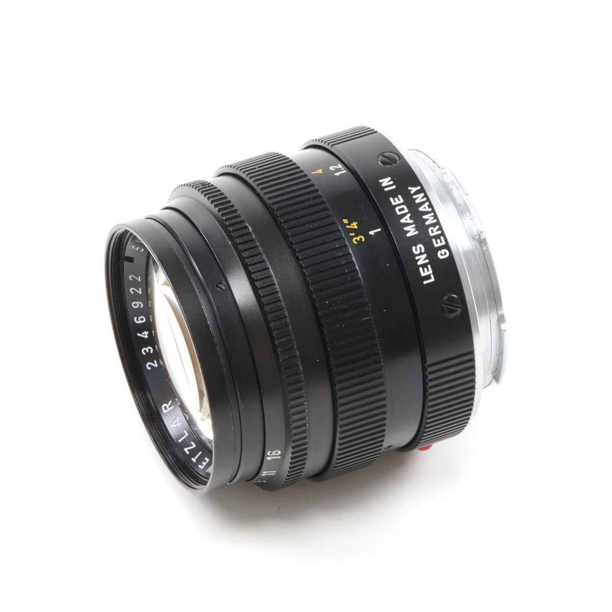 Leitz 50mm f1.4 Summilux Black Paint