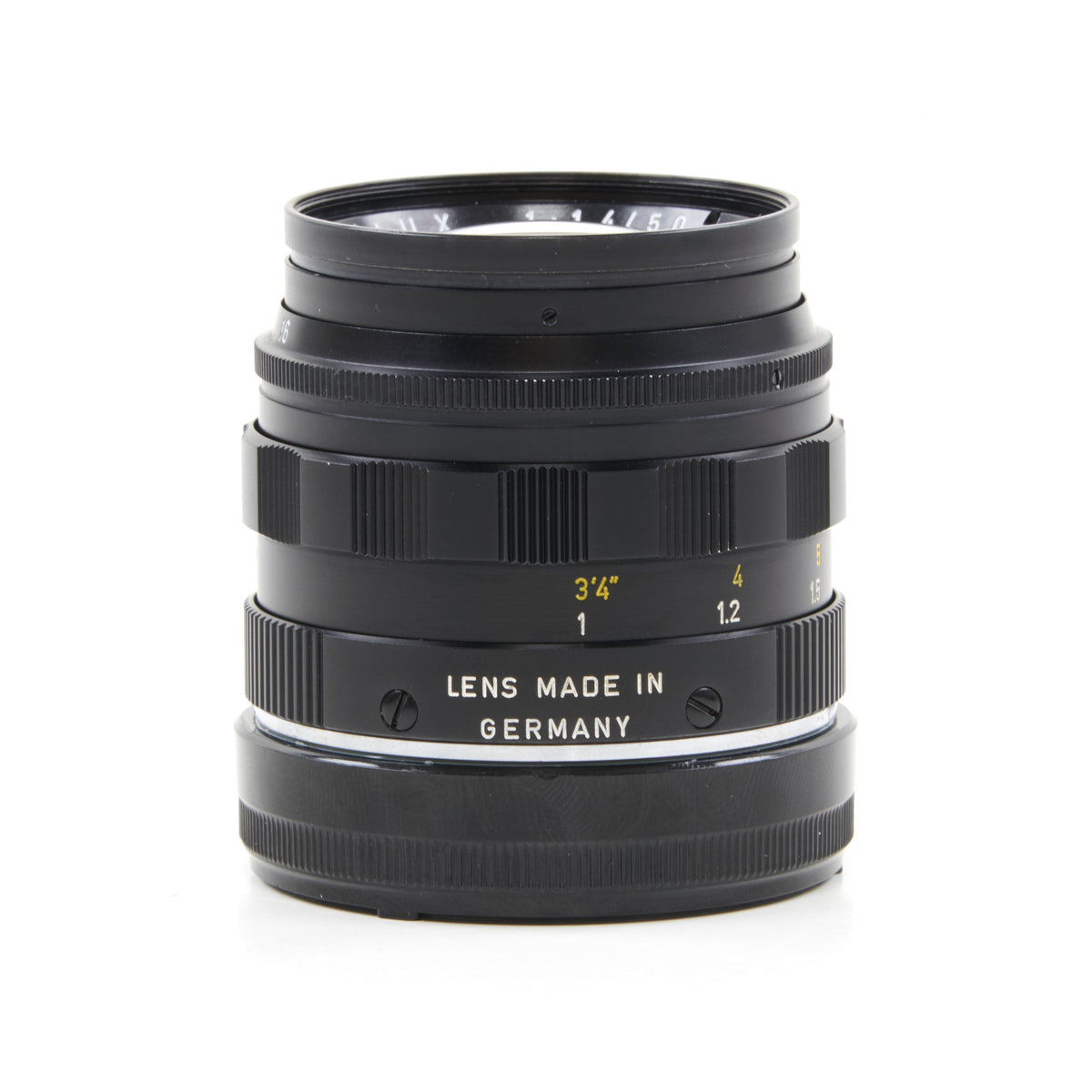 Leitz 50mm f1.4 Summilux Black Transitional Version