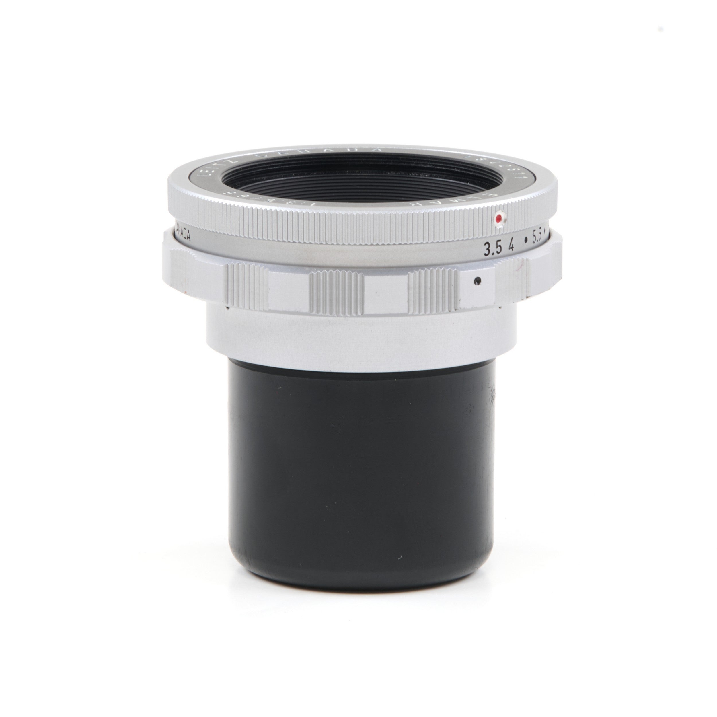 Leitz 65mm f3.5 Elmar Chrome + Box