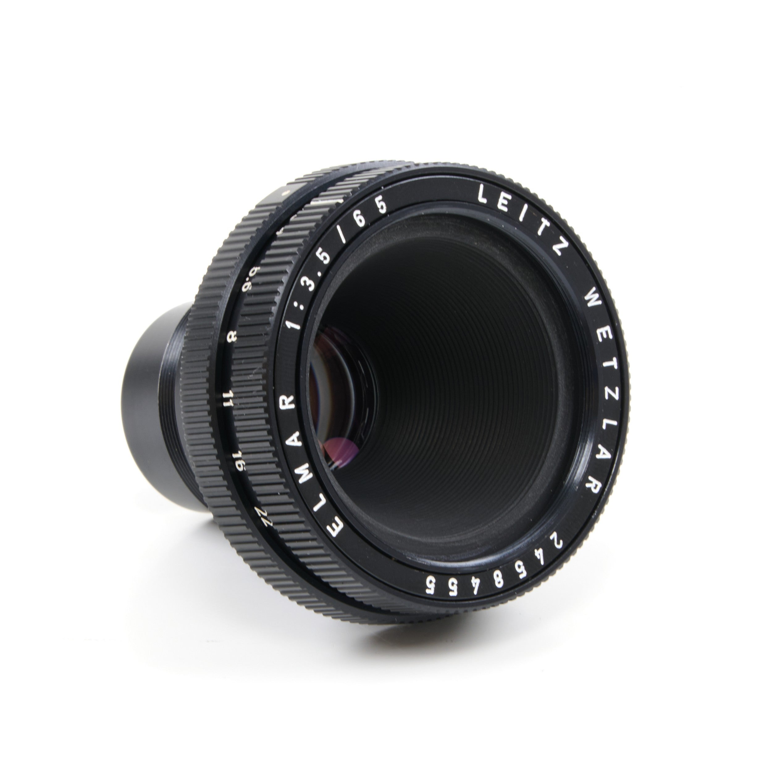 Leitz 65mm f3.5 Elmar Black + Box