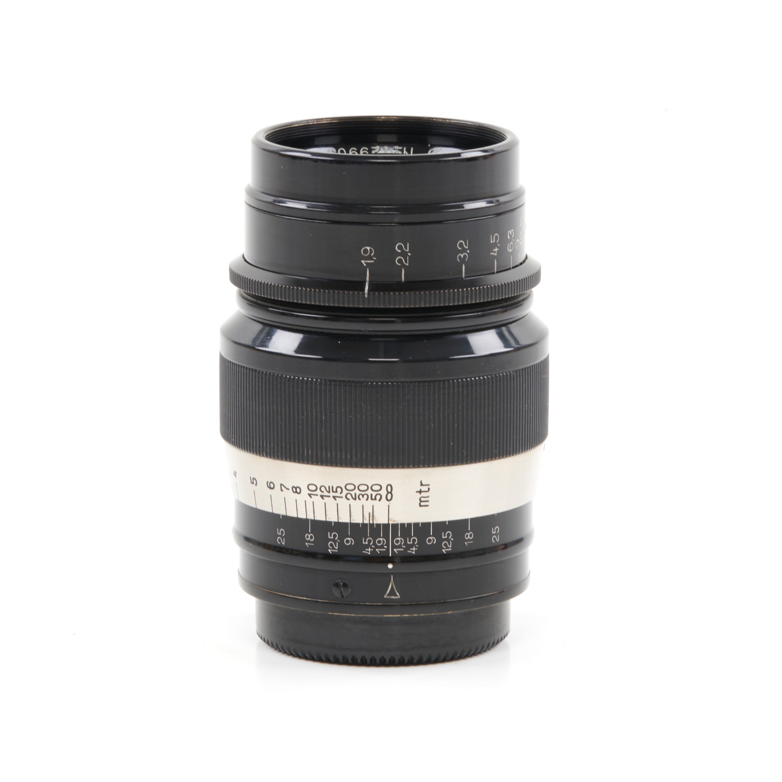 Leitz 73mm f1.9 Hektor Black Nickel M39 Set