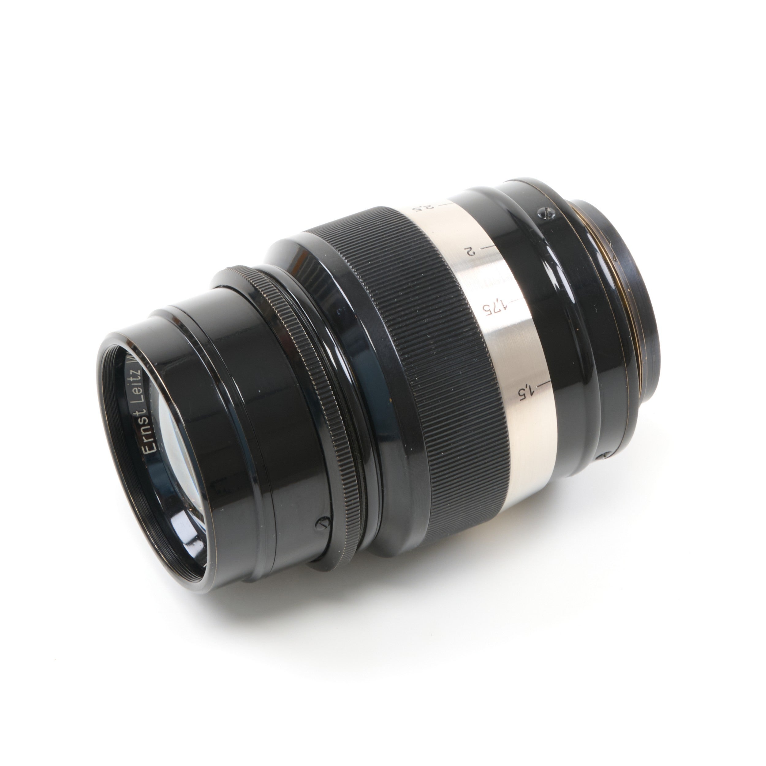 Leitz 73mm f1.9 Hektor Black Nickel M39 Set